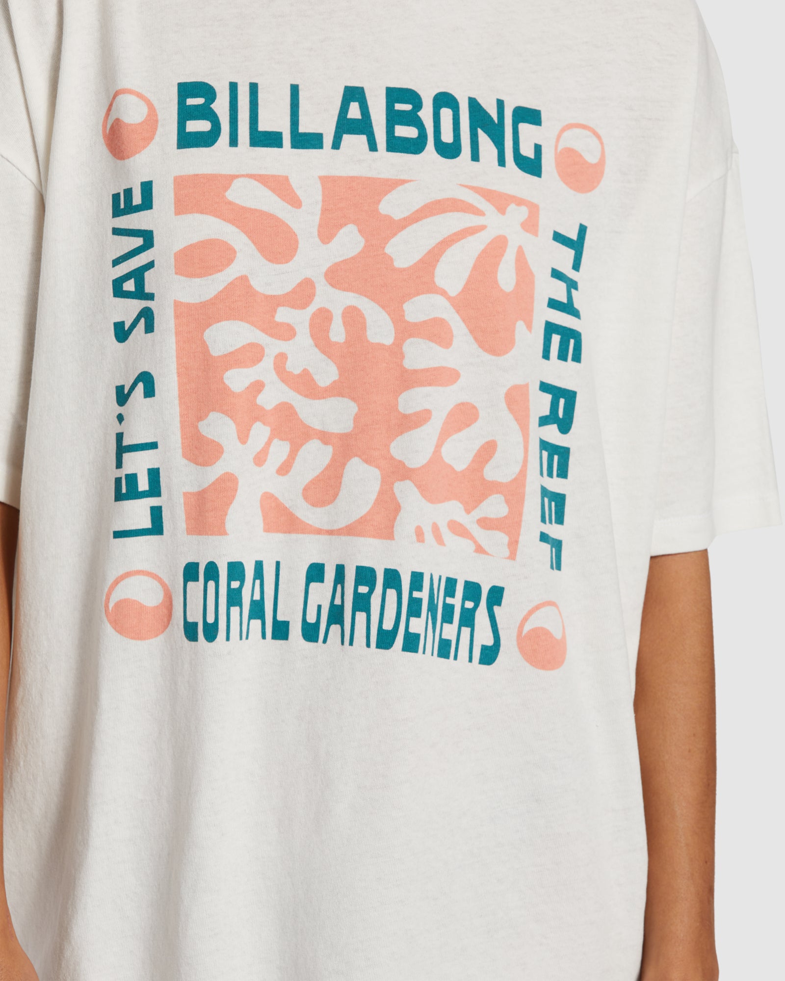 Womens True Boy Coral Gardener T-Shirt