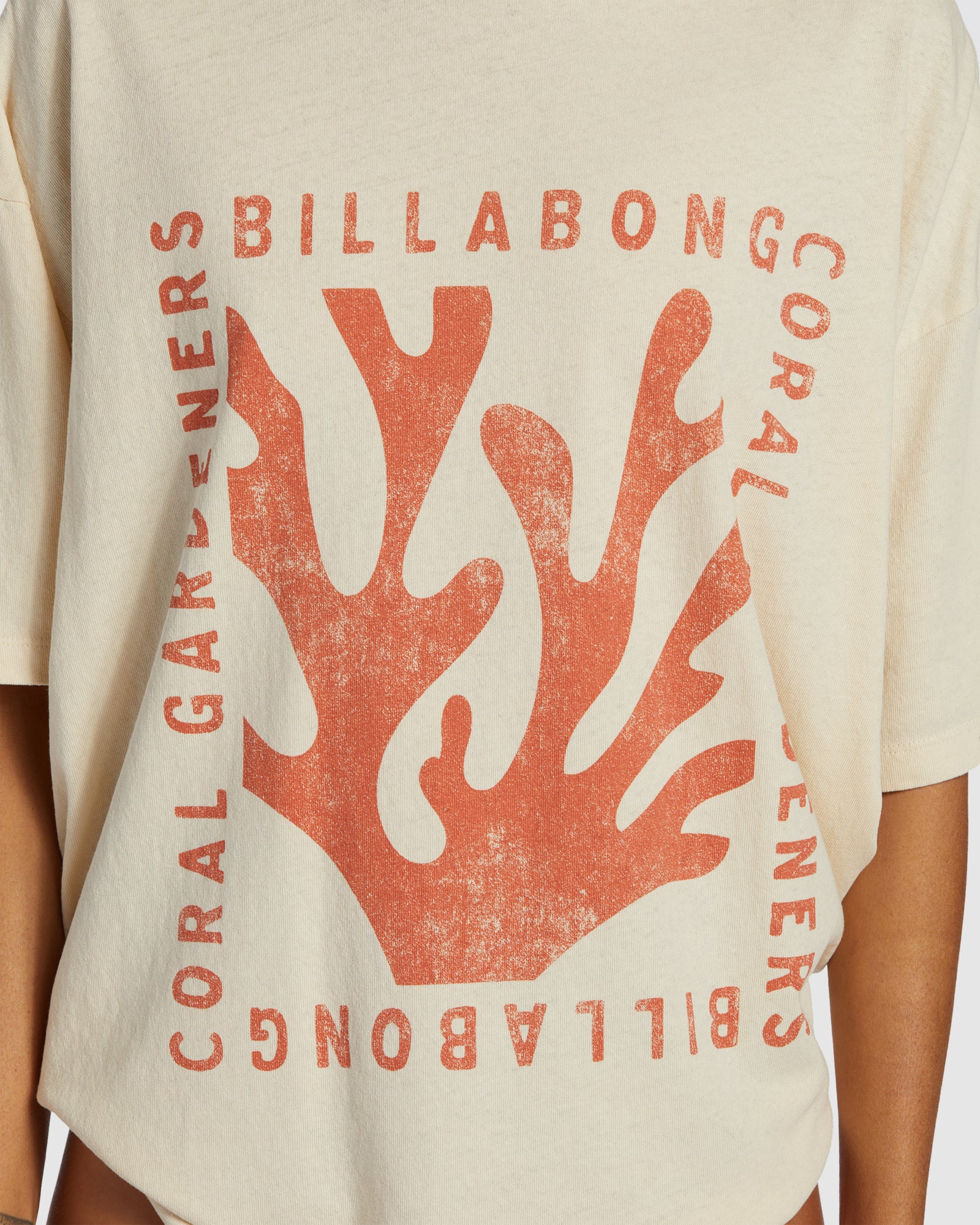 Womens True Boy Coral Gardener T-Shirt