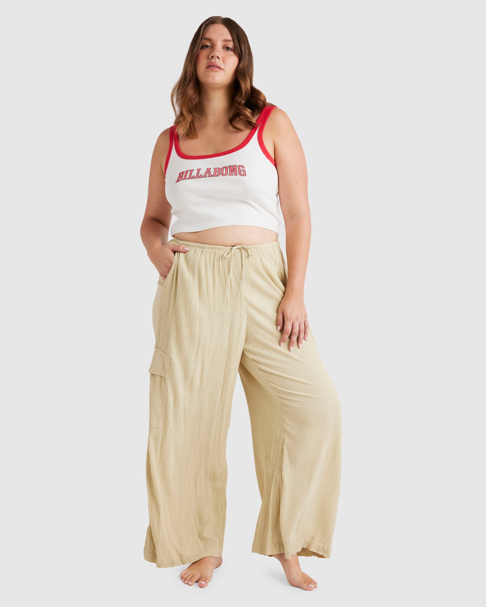Womens Beach Babe Cargo Pants