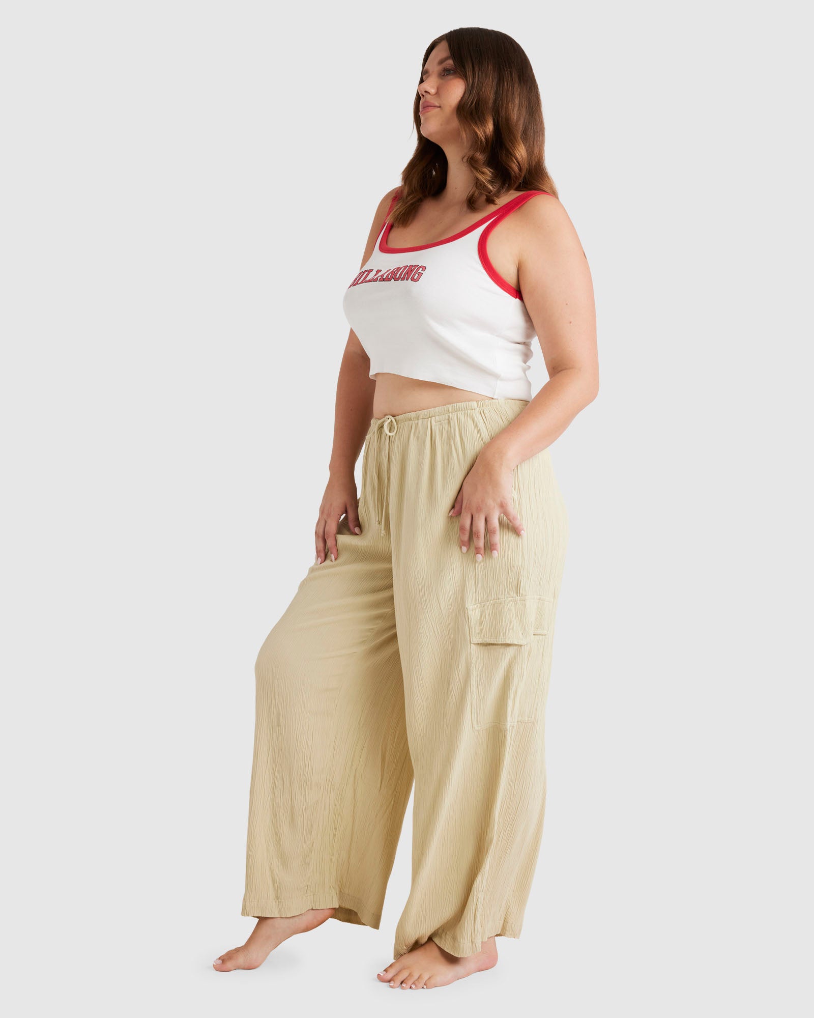 Womens Beach Babe Cargo Pants