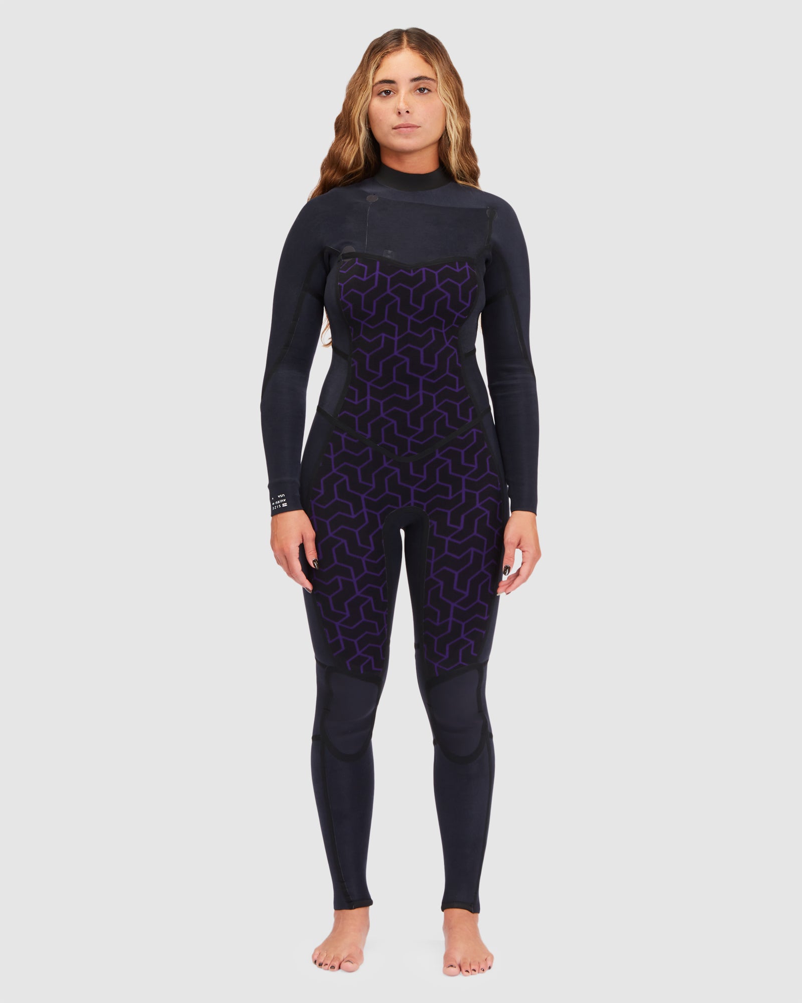 Womens 3/2mm Synergy Chest Steamer Wetsuit