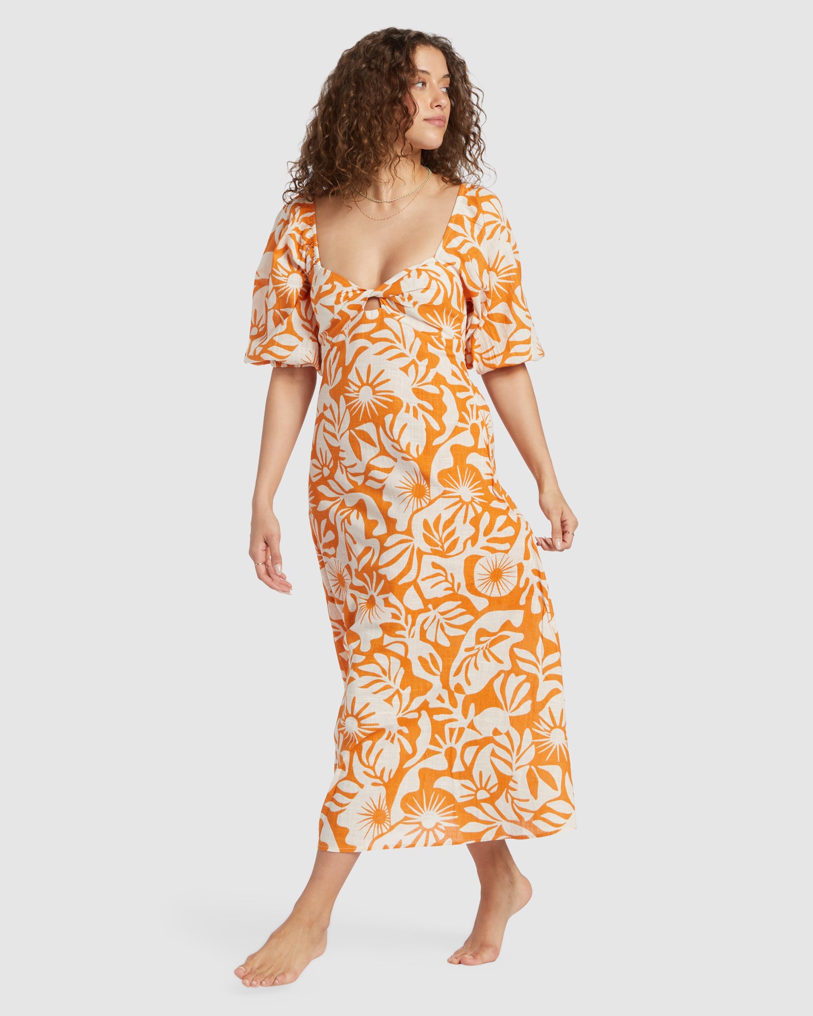 Womens Paradise Cove Midi Dress