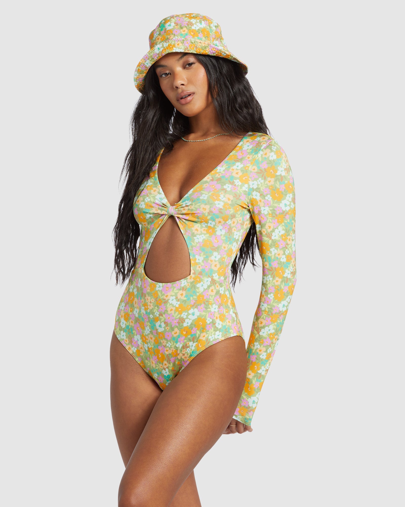 Womens On The Bright Side Bodysuit Rash Vest