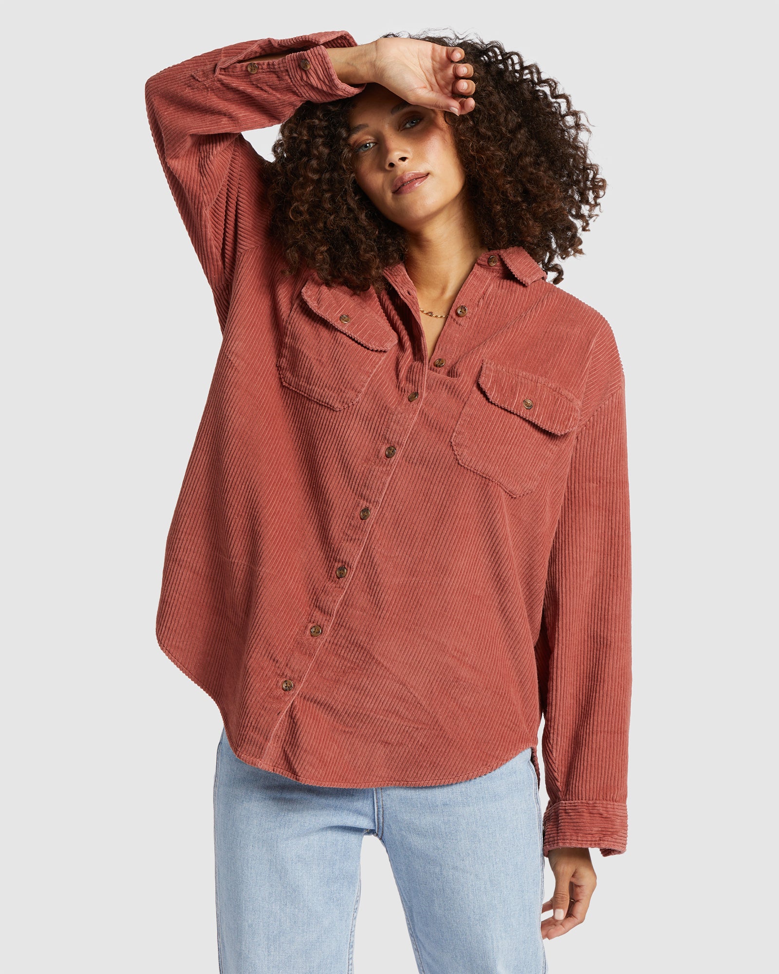 Womens So Stoked Long Sleeve Shirt