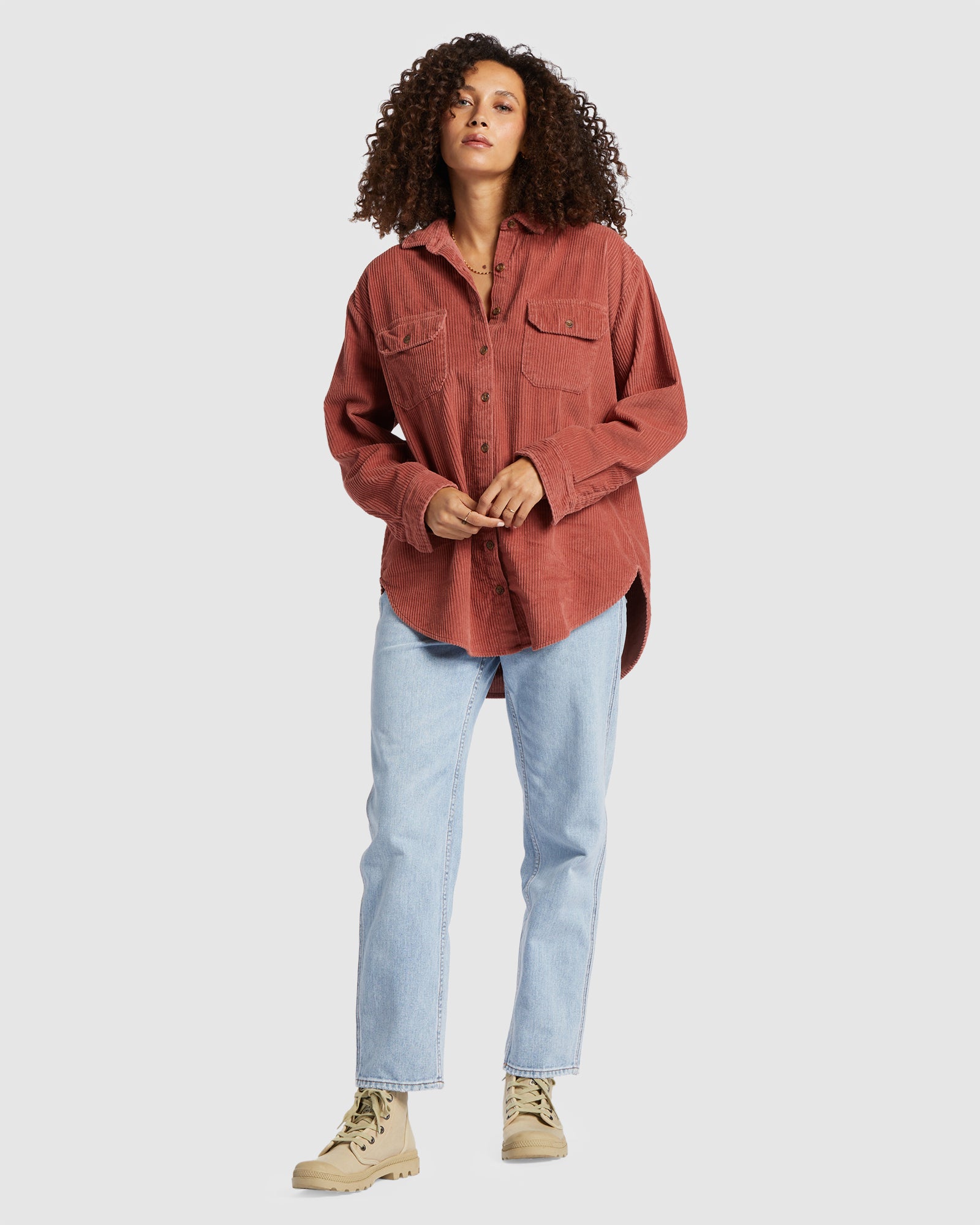 Womens So Stoked Long Sleeve Shirt