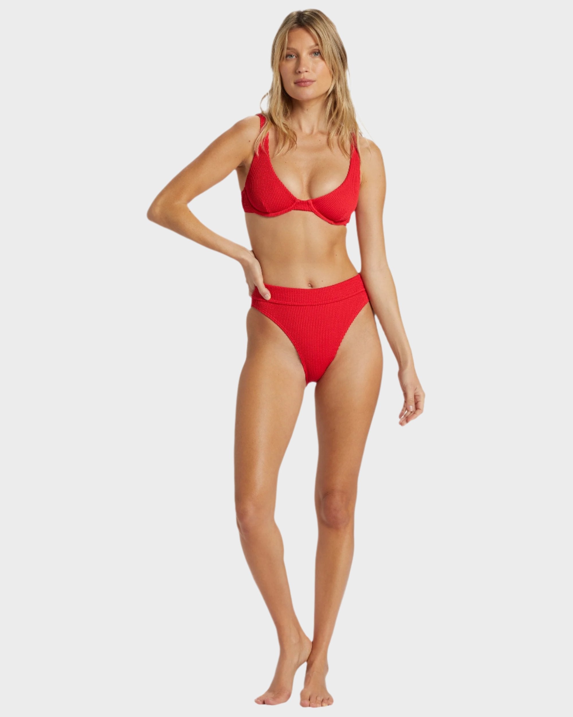 Womens Summer High Ruby Bra Underwire Bikini Top