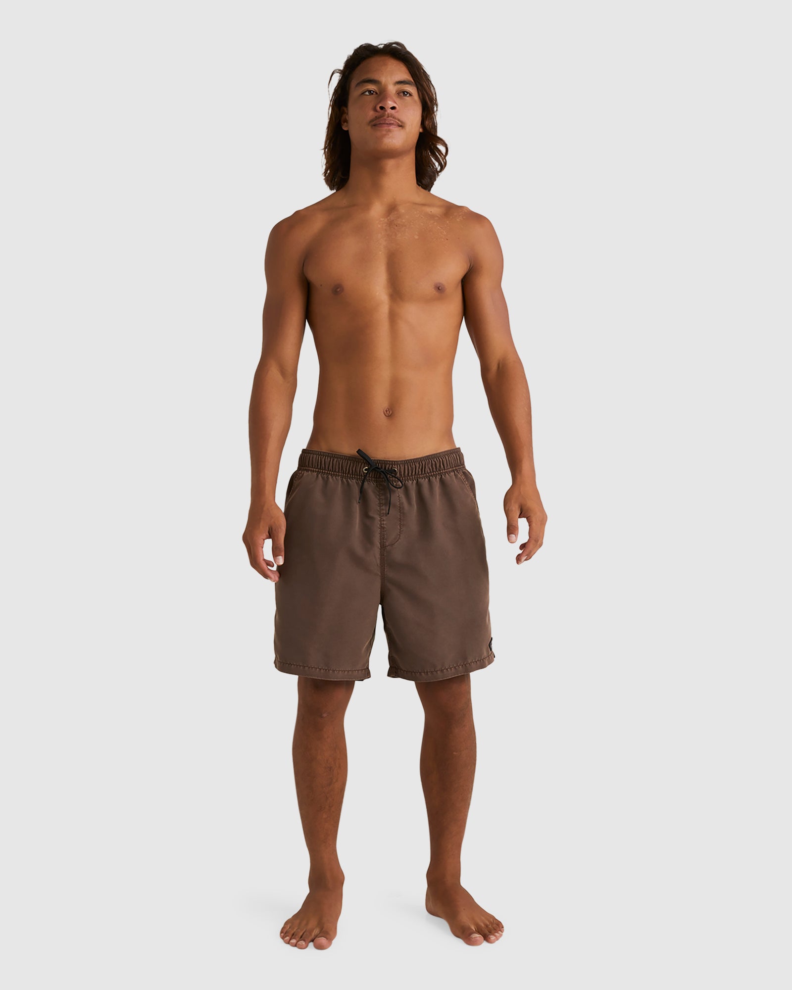 Mens All Day Overdye Layback 17" Boardshorts