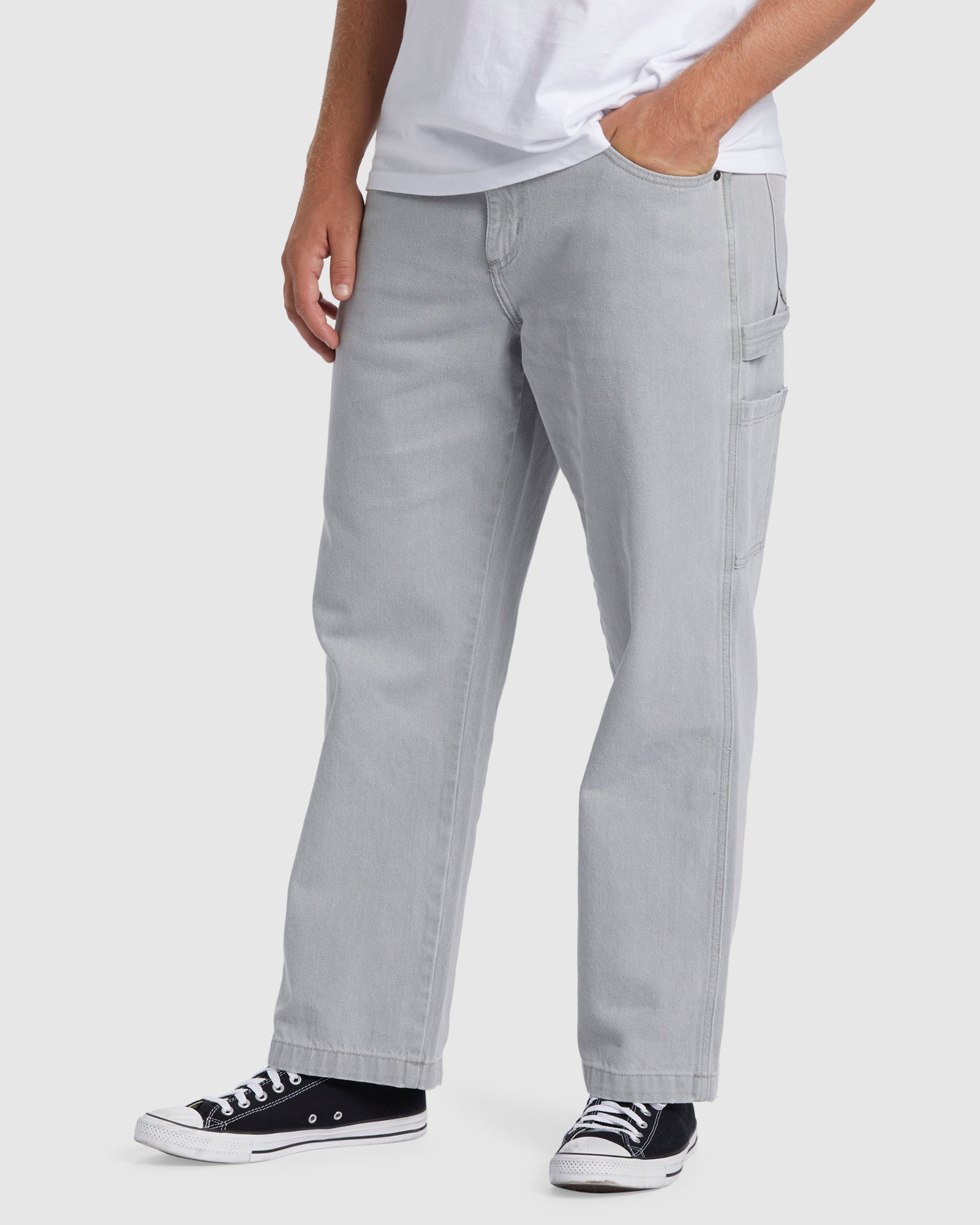 Mens Bad Dog Workwear Denim Pants