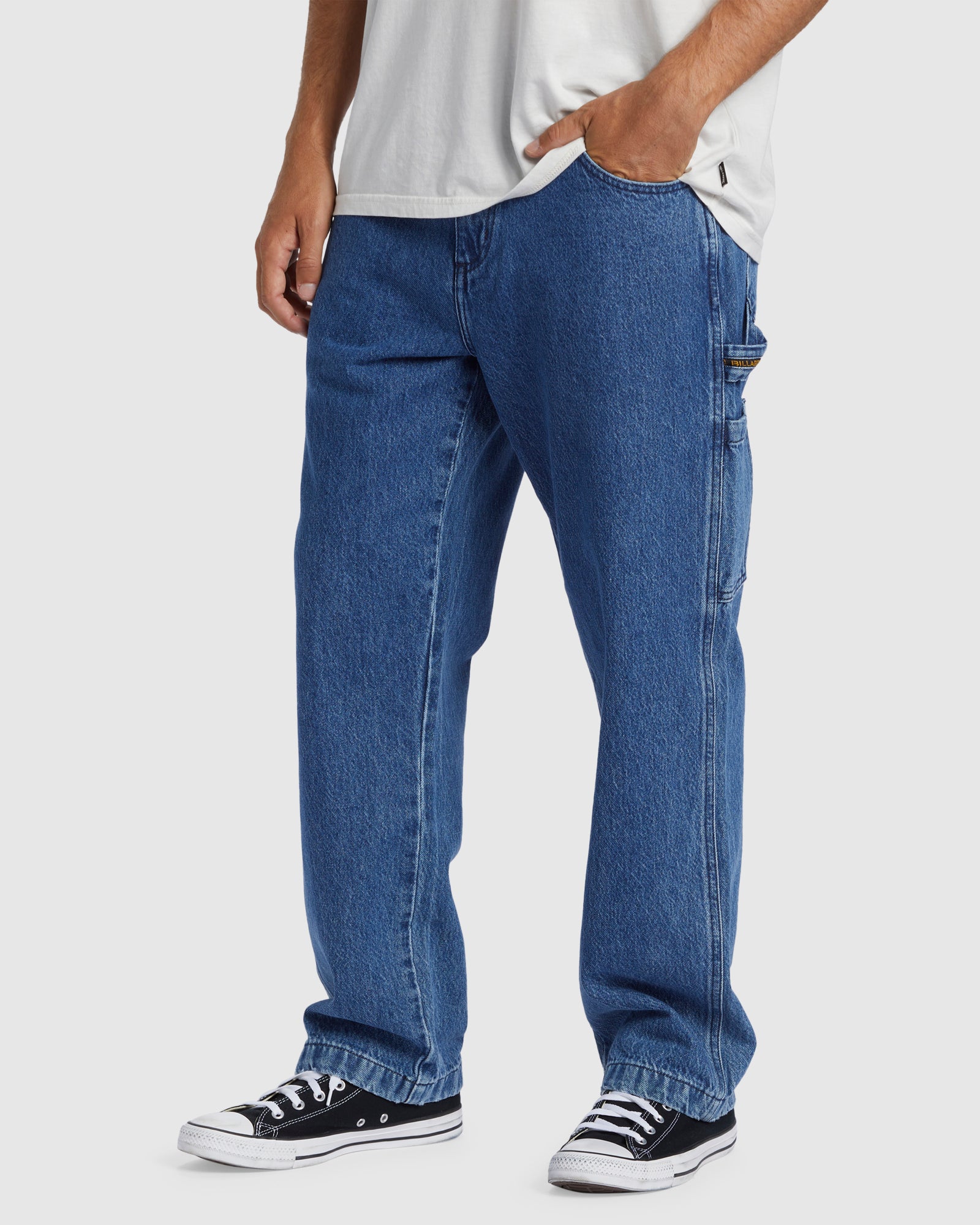 Mens Bad Dog Workwear Relaxd Fit Jeans