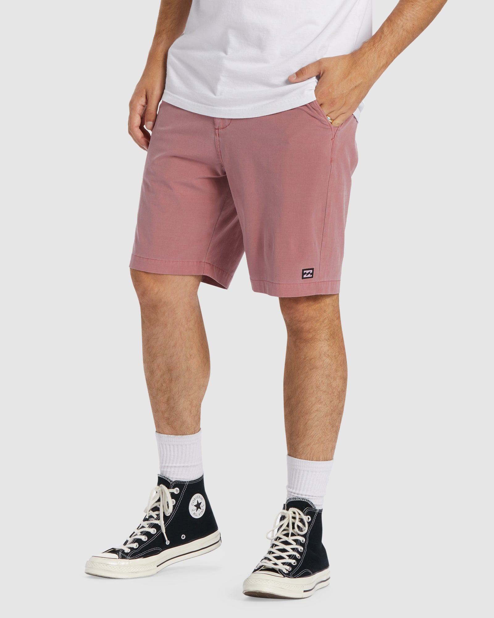 Mens Crossfire Wave Washed 18" Hybrid Shorts