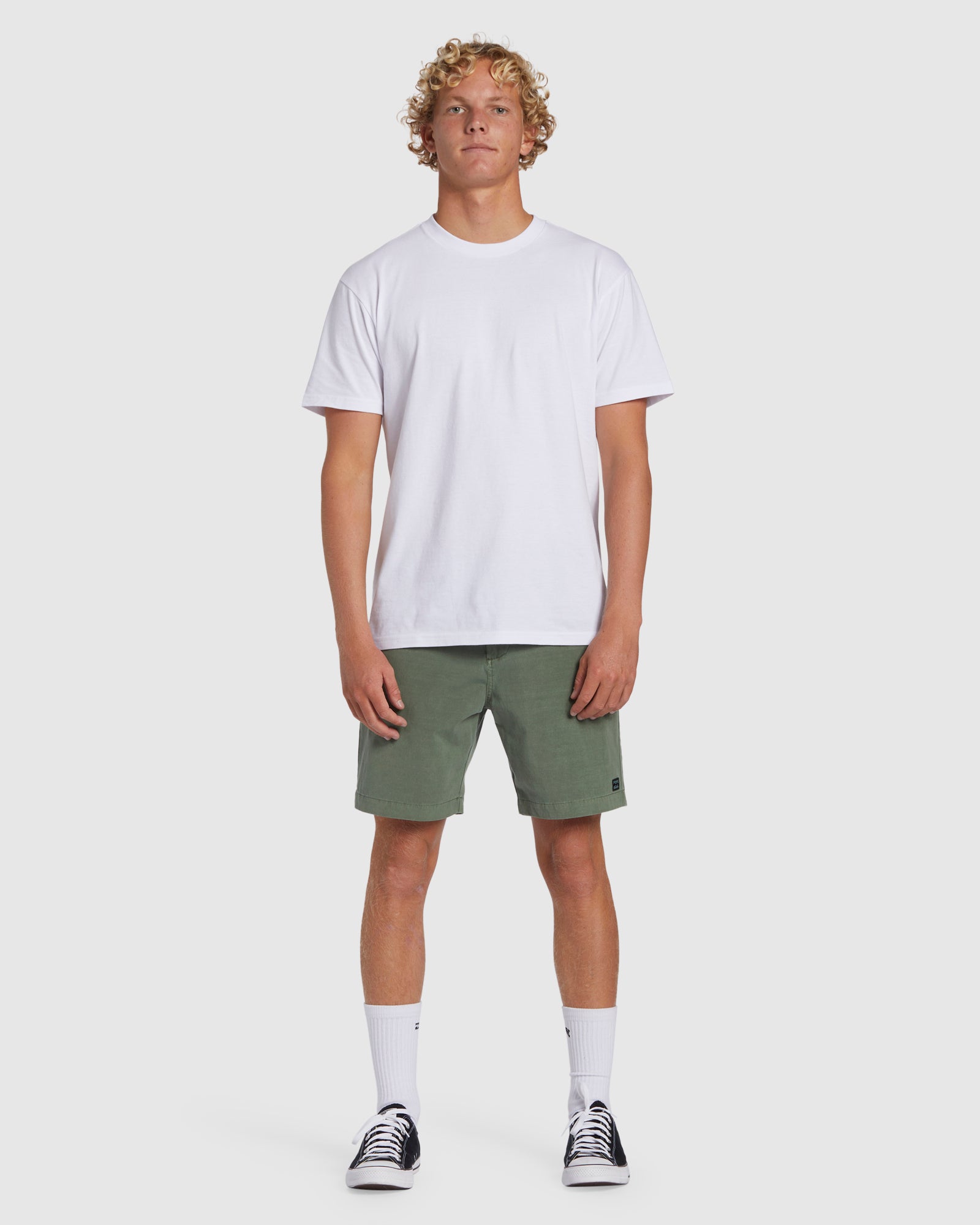 Mens Crossfire Wave Washed 18" Hybrid Shorts