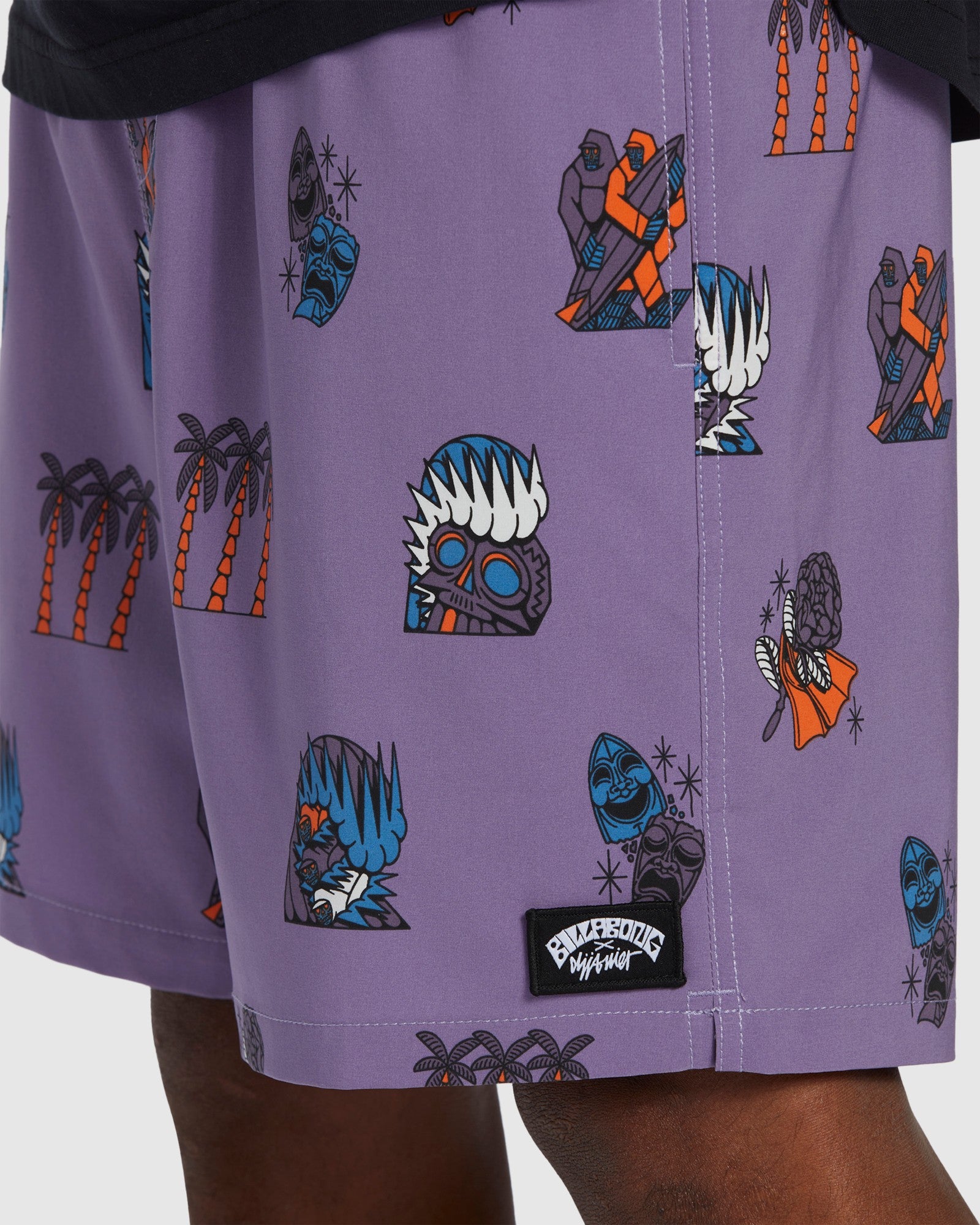 Mens Turn The Tide Layback Boardshorts