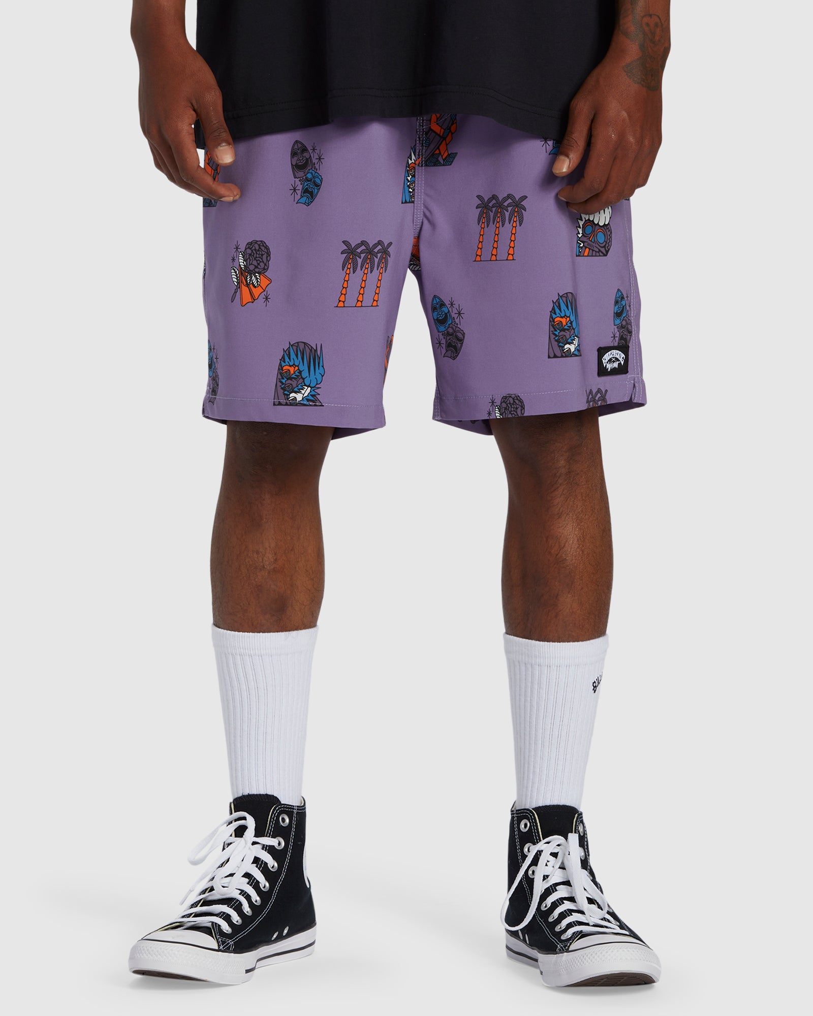 Mens Turn The Tide Layback Boardshorts