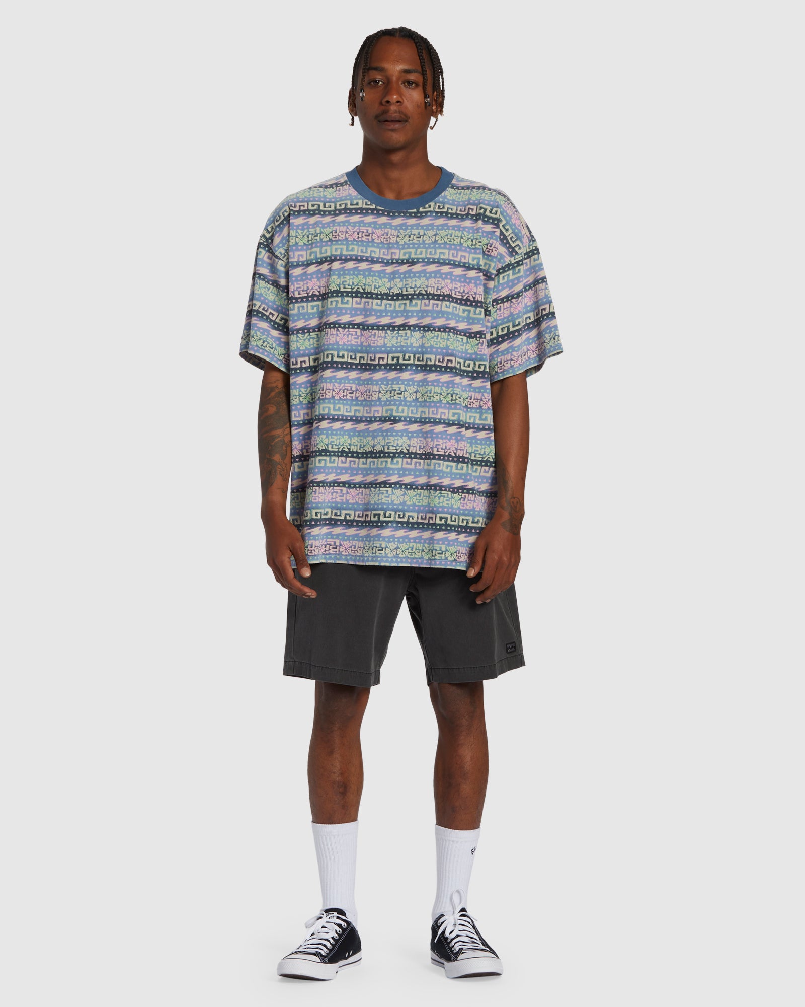 Mens Halfrack Crew T-Shirt