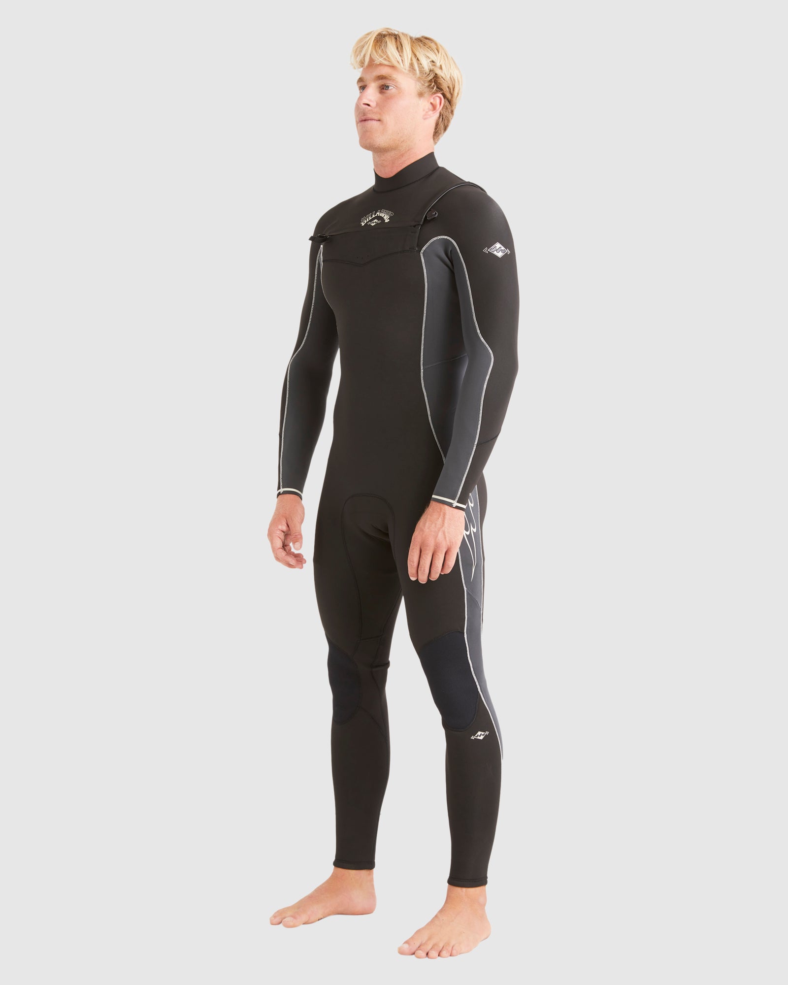Mens 3/2mm Absolute Chest Zip Steamer Wetsuit