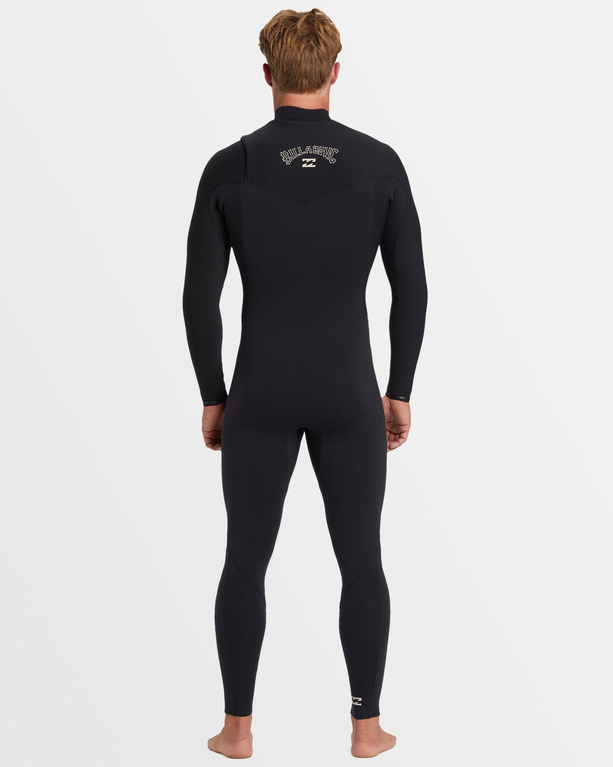 Mens 3/2mm Revolution Natural Chest Zip Wetsuit