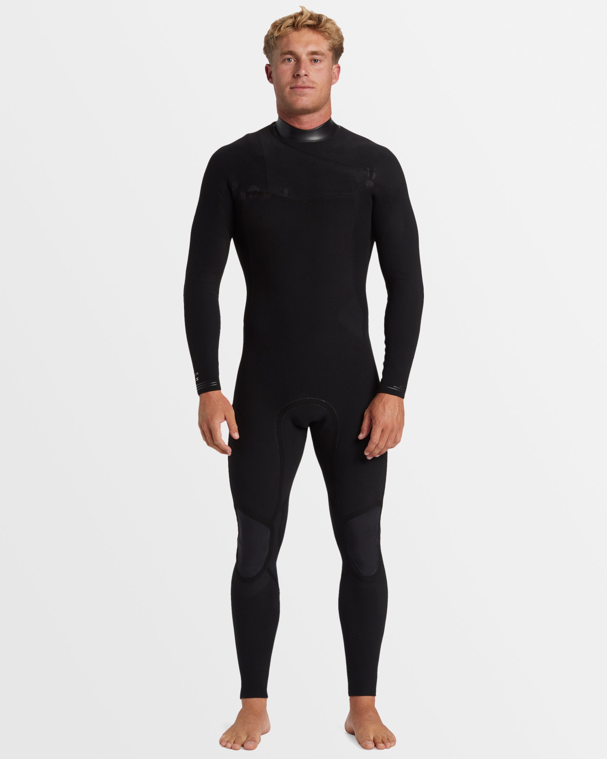 Mens 3/2mm Revolution Natural Chest Zip Wetsuit