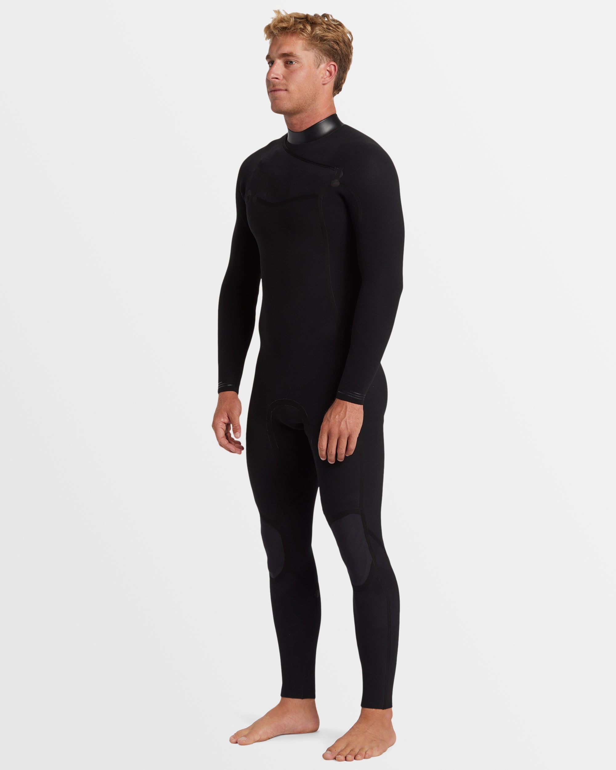 Mens 3/2mm Revolution Natural Chest Zip Wetsuit