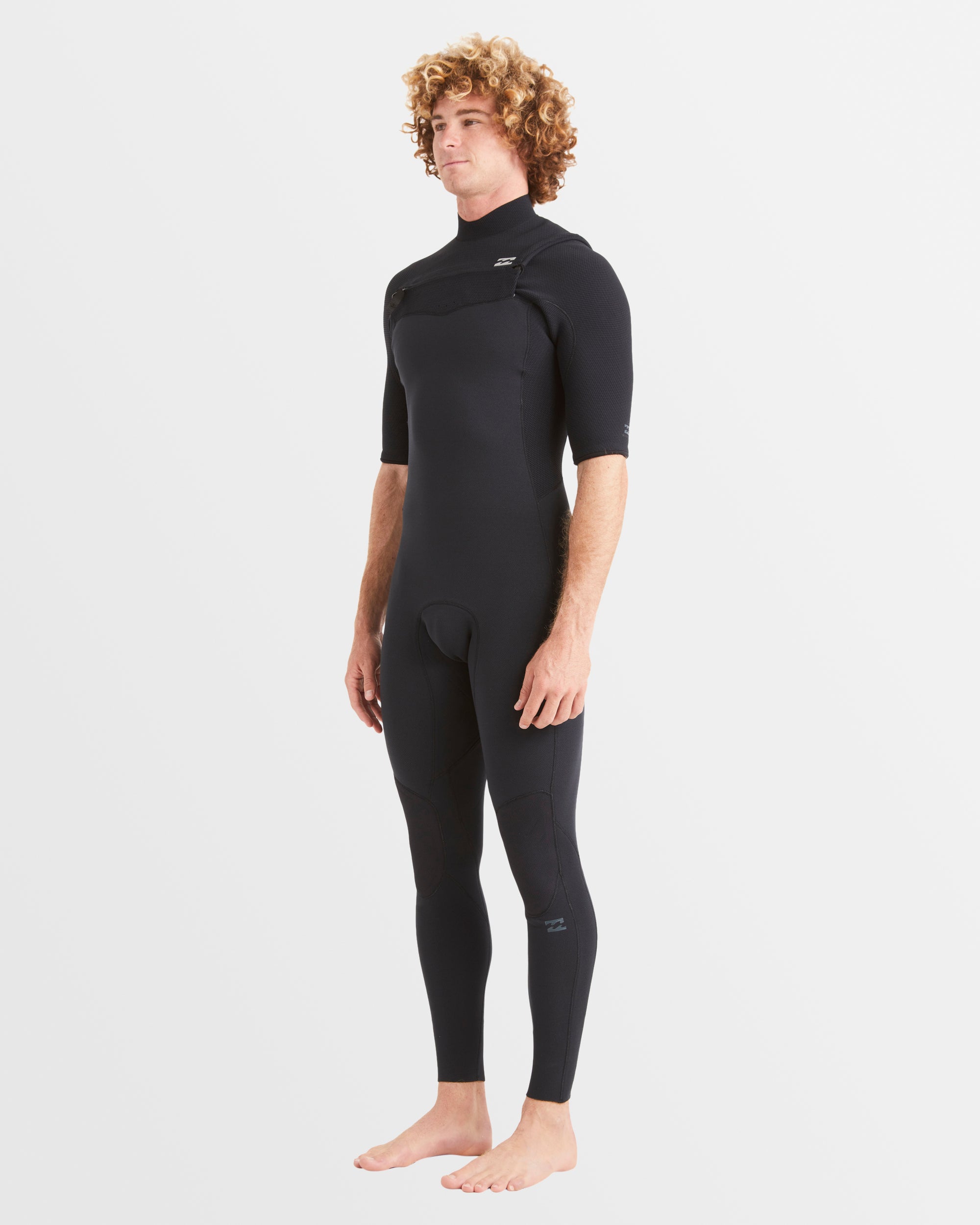 Mens 2/2mm Revo Natural Chest Zip Short Sleeve Fullsuit