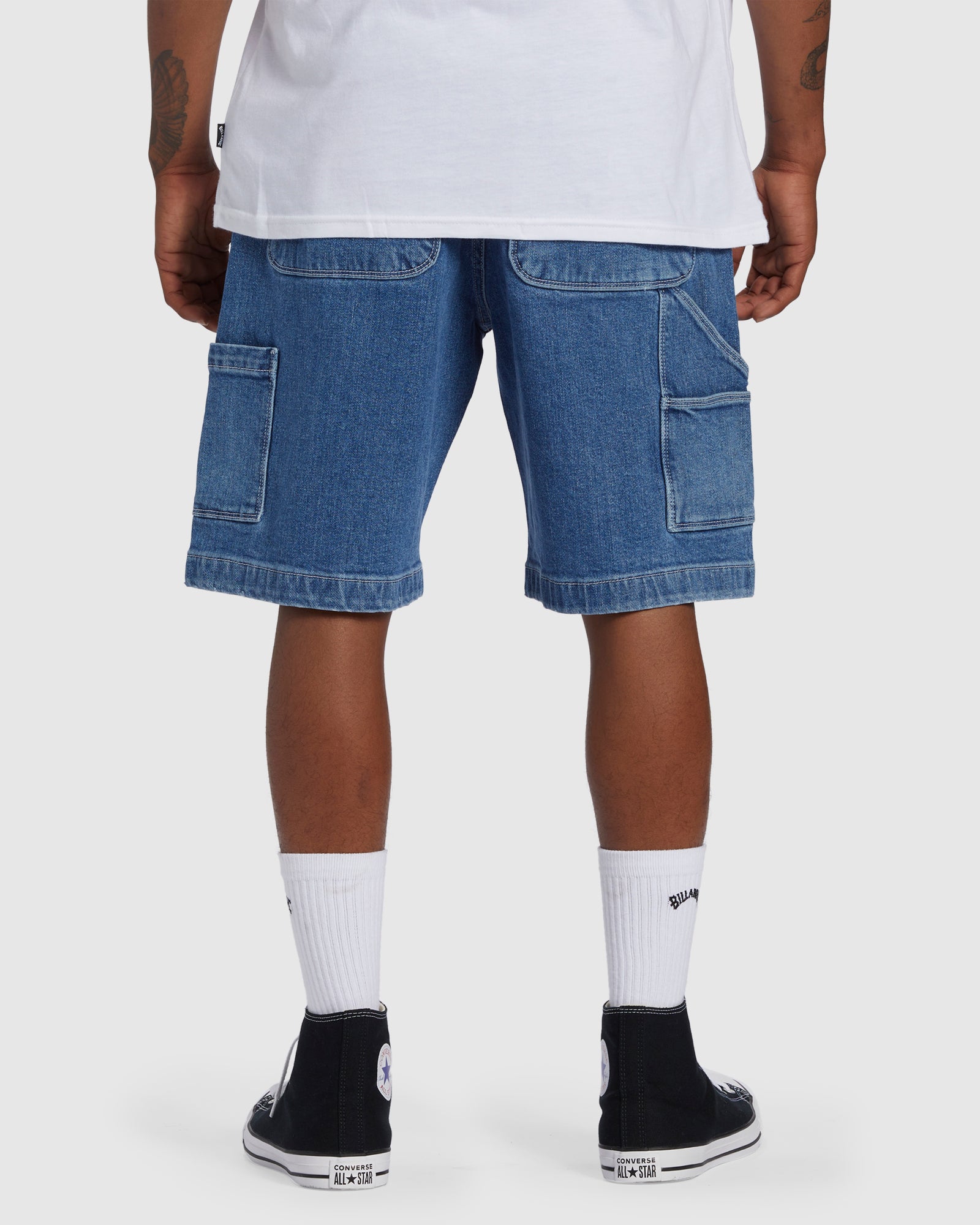 Mens Bad Dog Workwear 21" Shorts