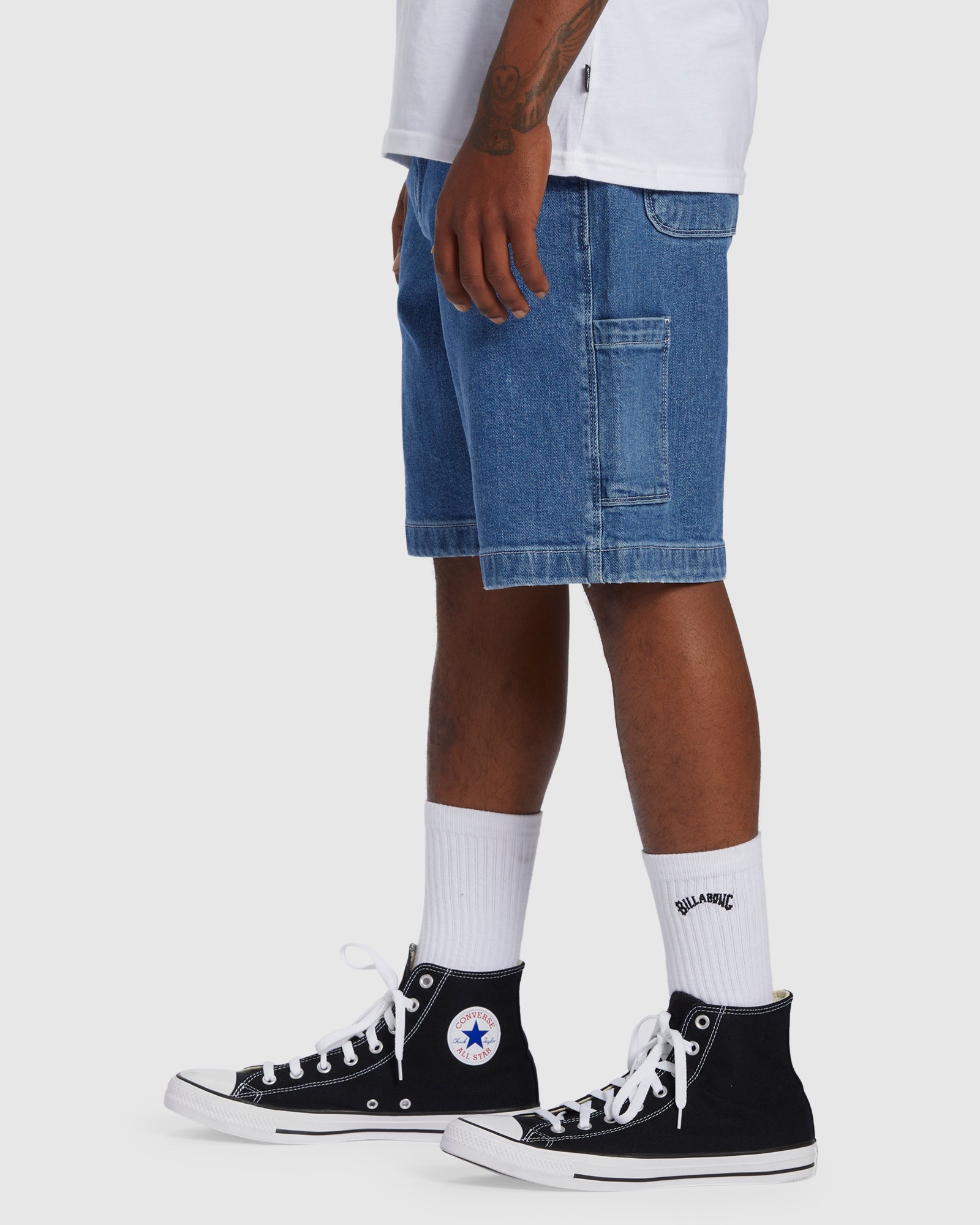 Mens Bad Dog Workwear 21" Shorts