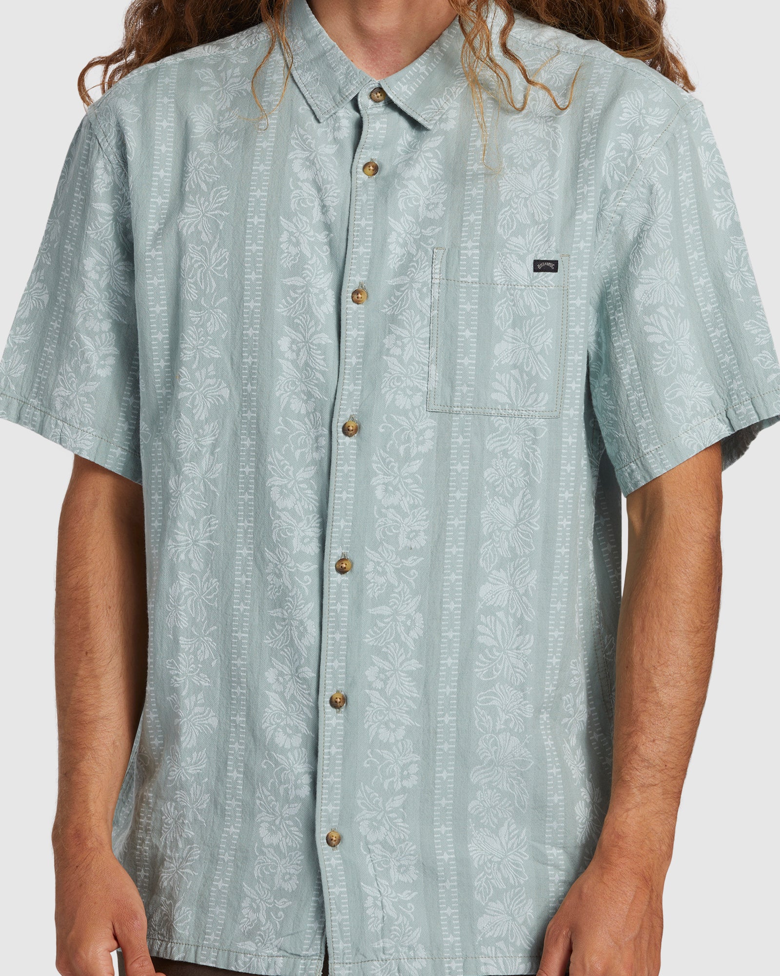 Mens Sundays Jacquard Shirt