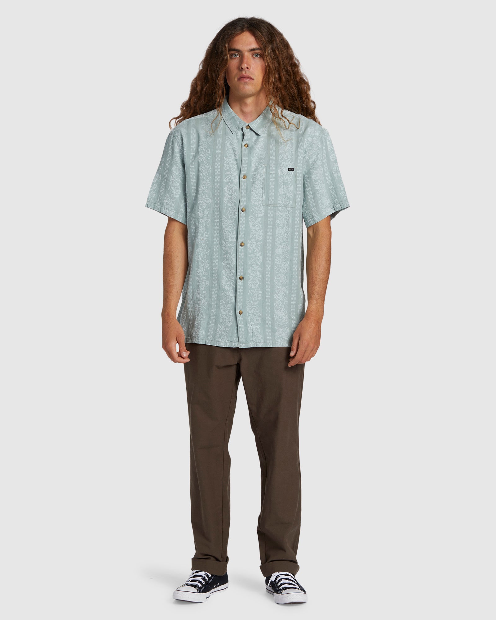 Mens Sundays Jacquard Shirt