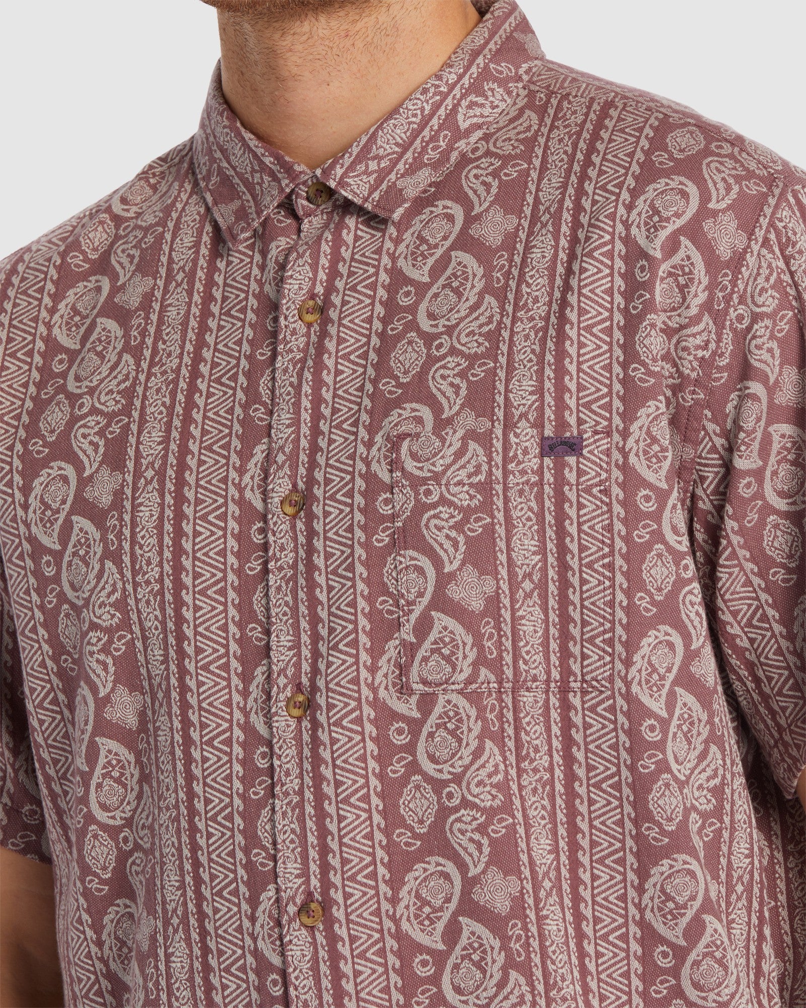 Mens Sundays Jacquard Shirt