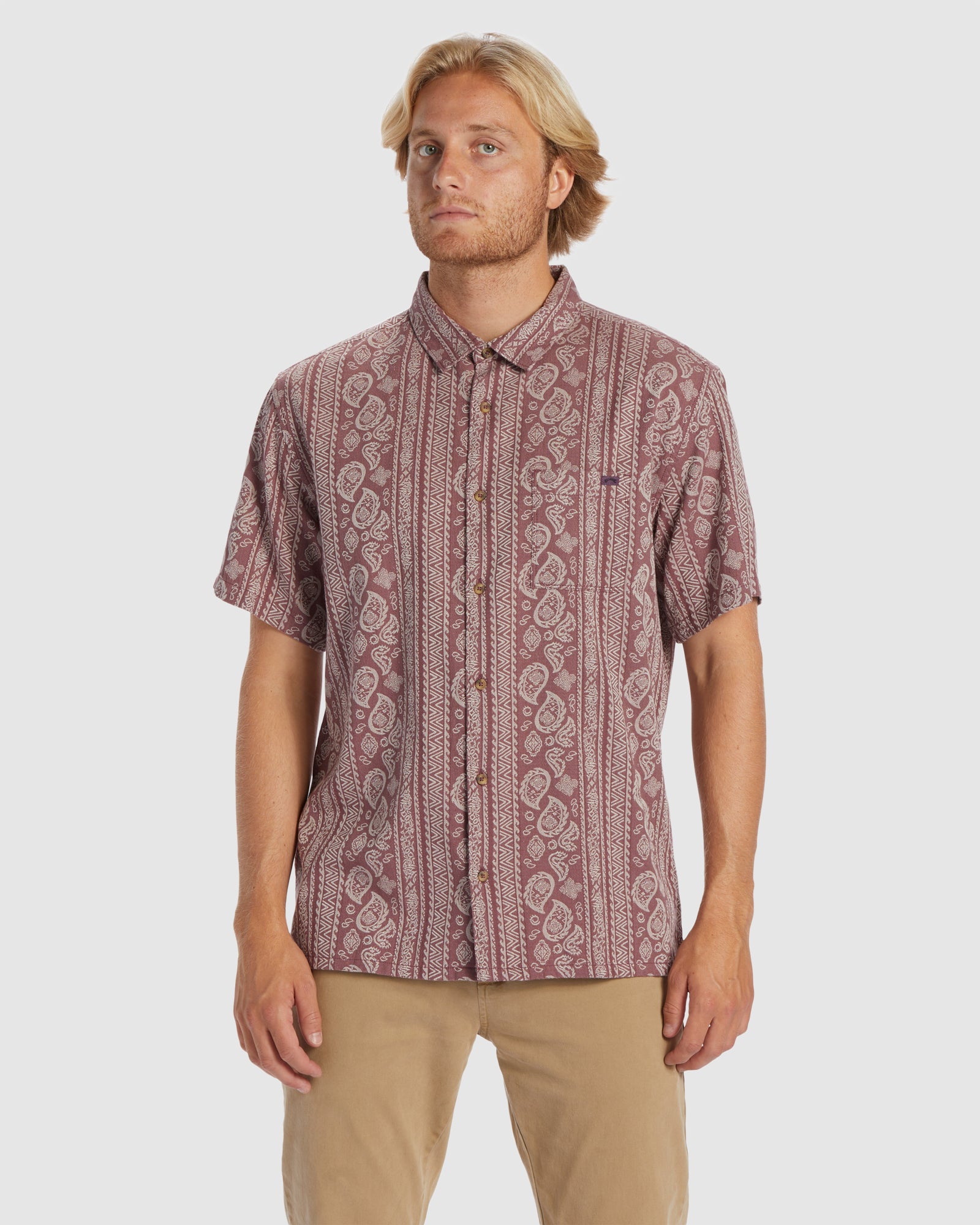Mens Sundays Jacquard Shirt