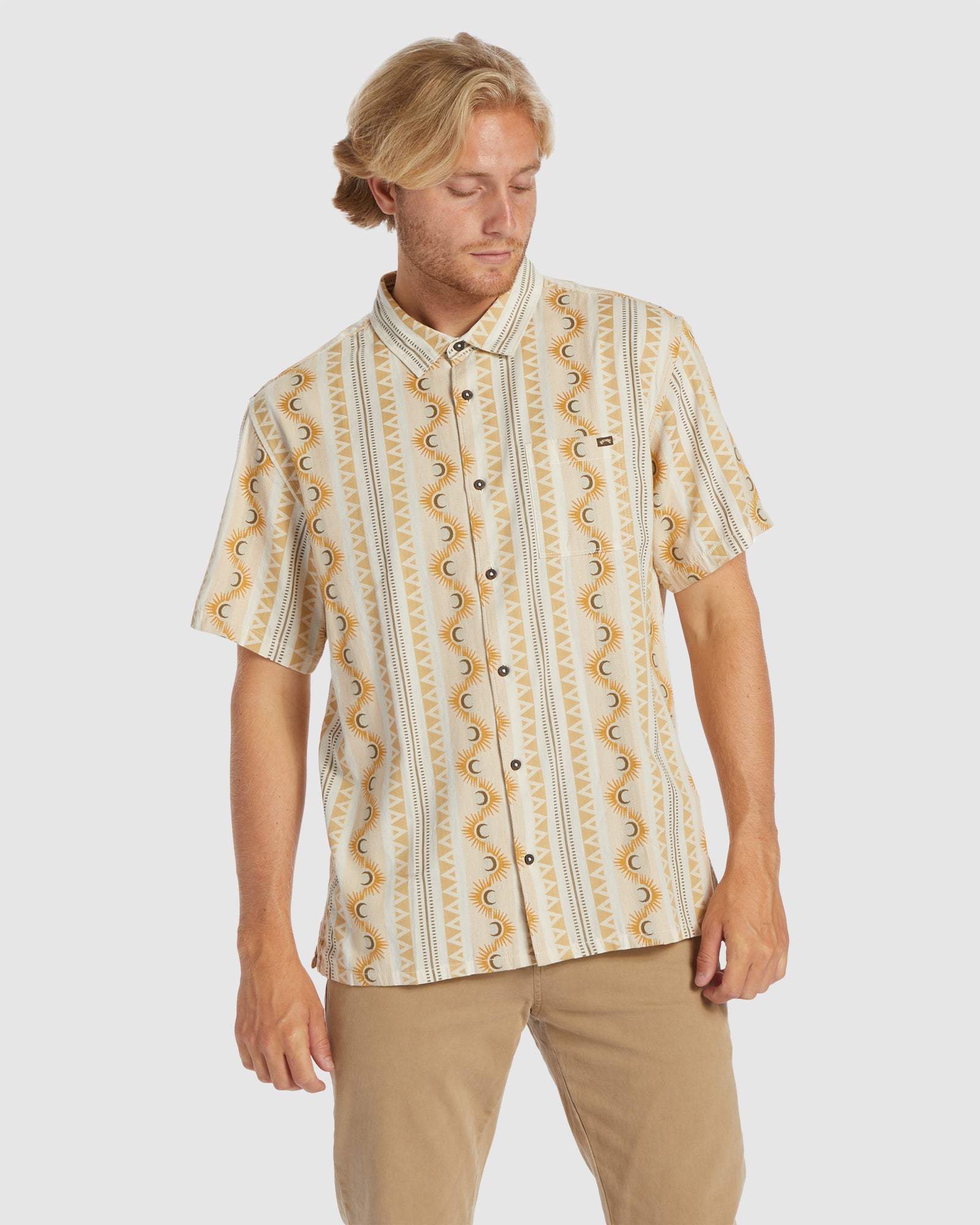 Mens Sundays Jacquard Shirt