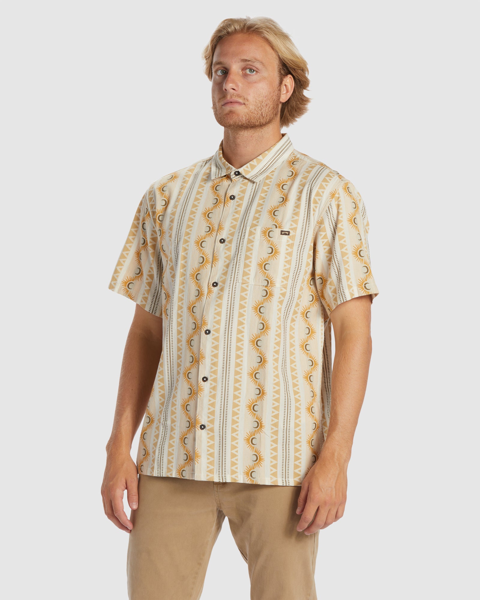 Mens Sundays Jacquard Shirt
