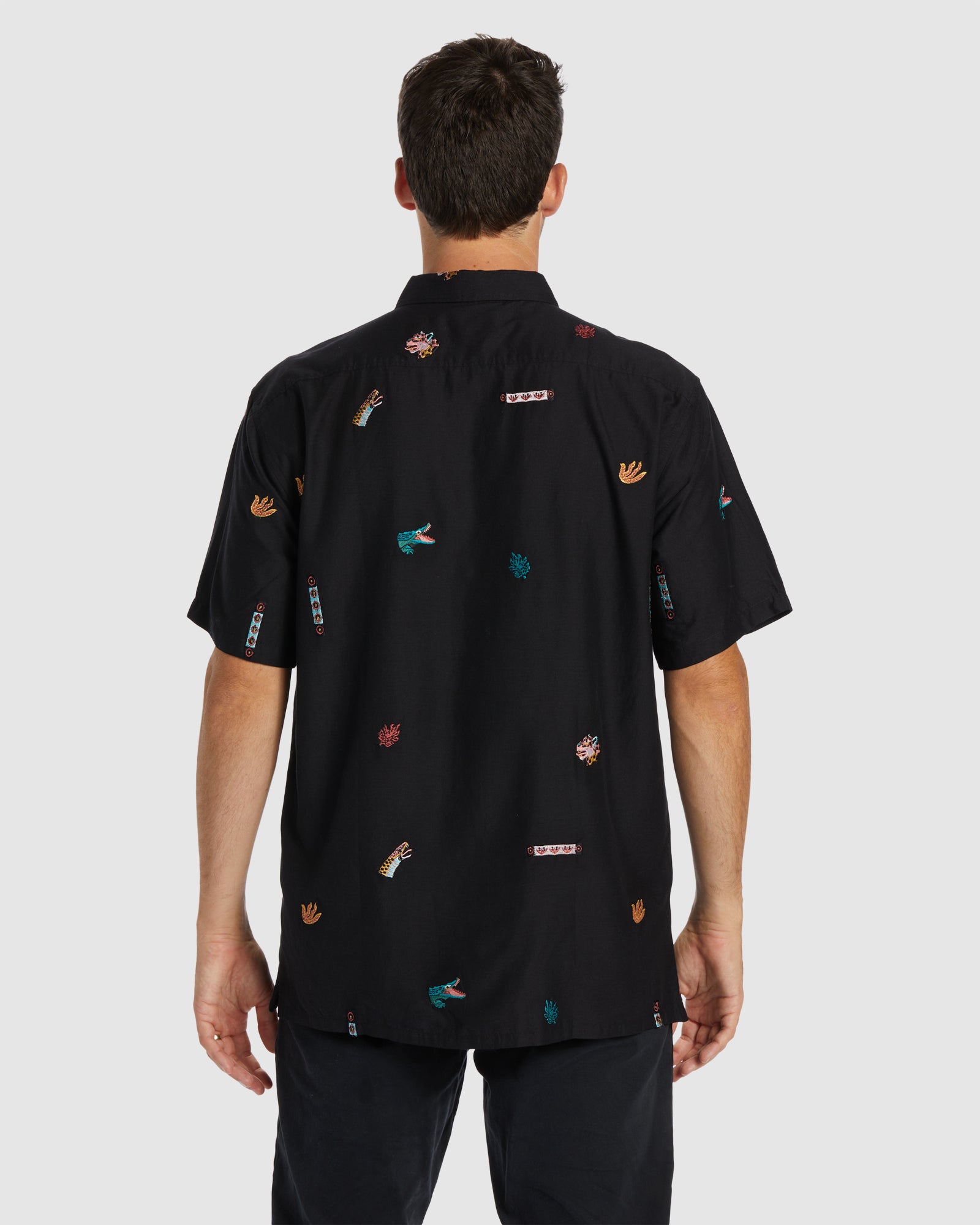 Mens Zeledon Emboriered Shirt