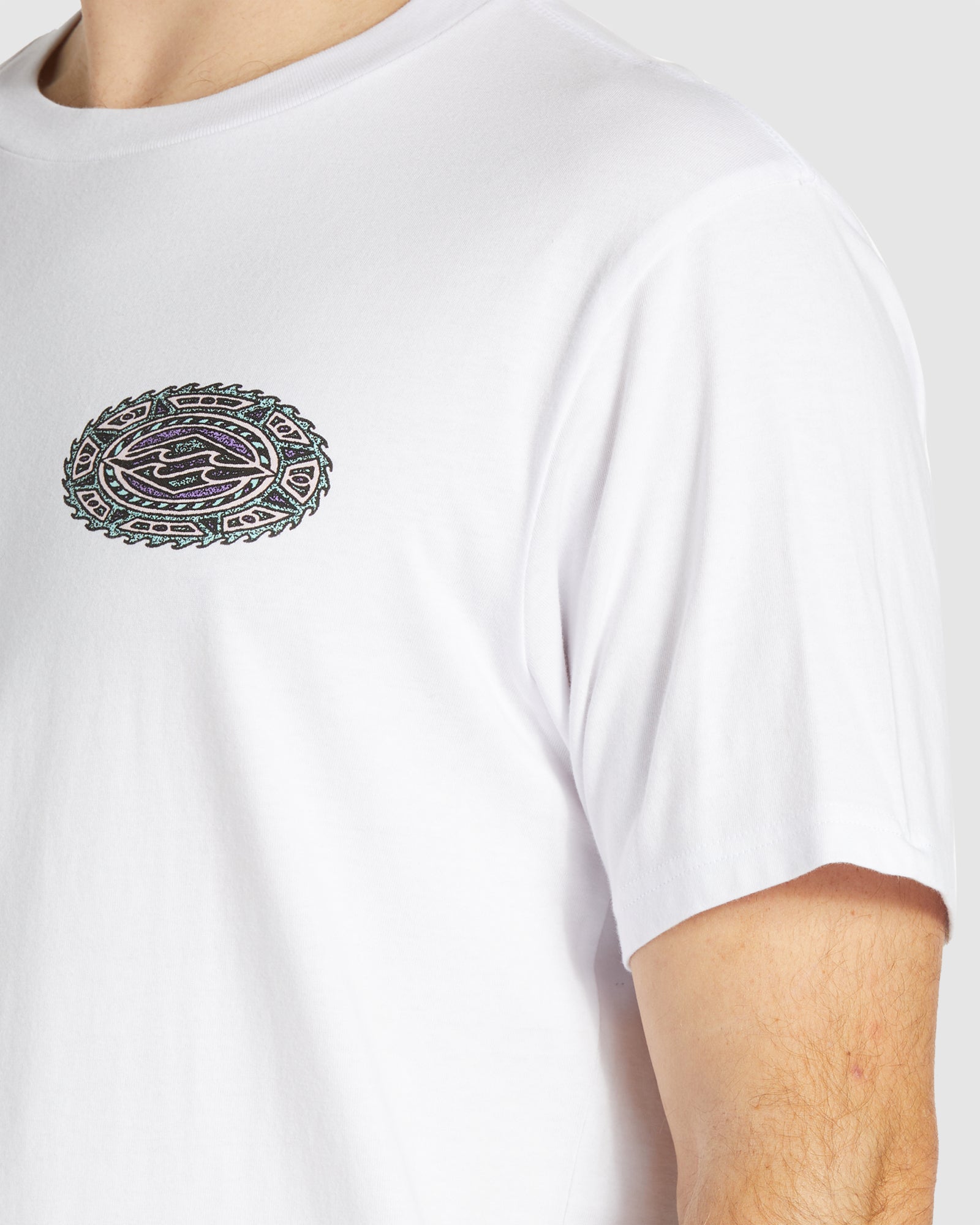 Mens Crayon Wave T-Shirt