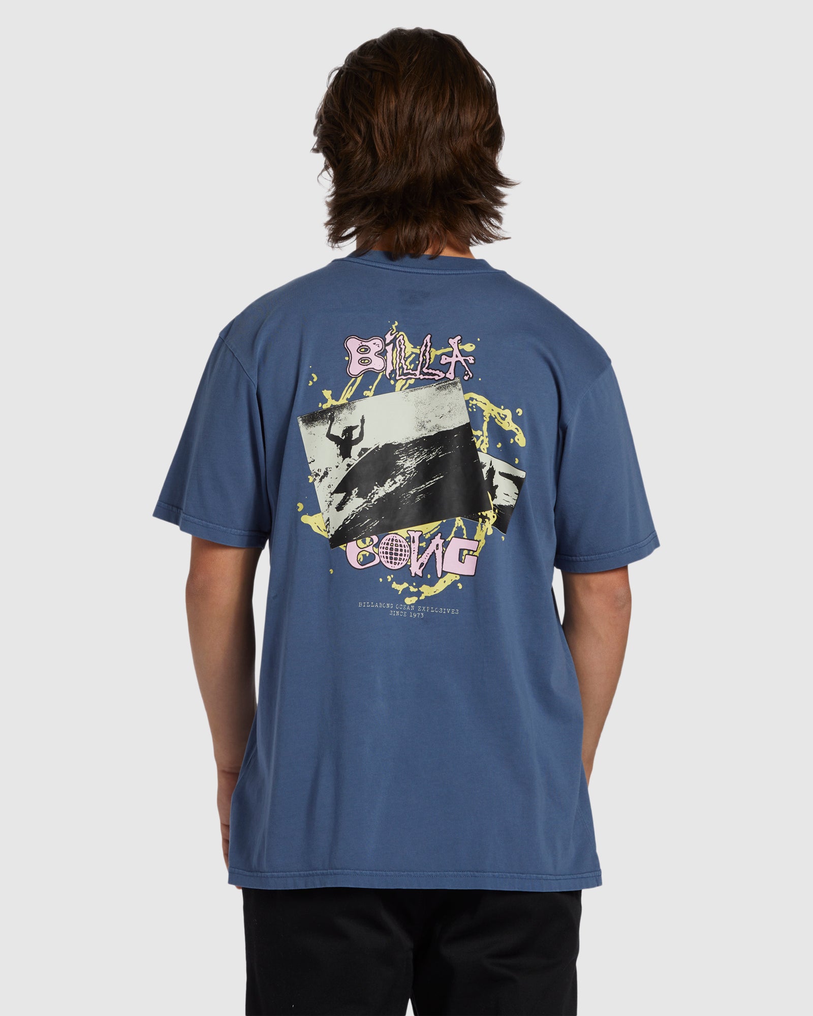 Mens High Tide Wave Wash T-Shirt