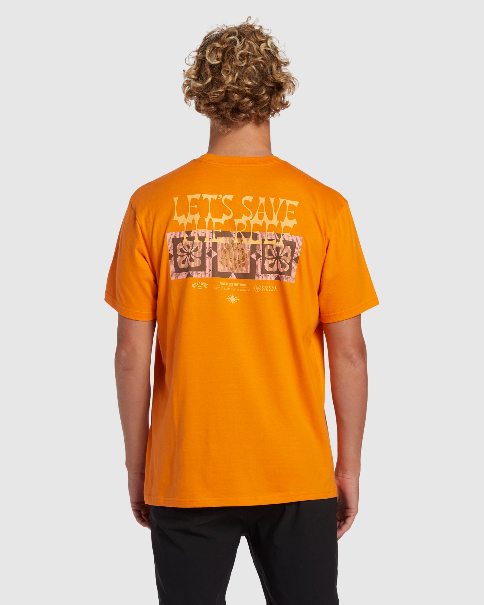 Mens Coral Gardeners Tiki Reef T-Shirt