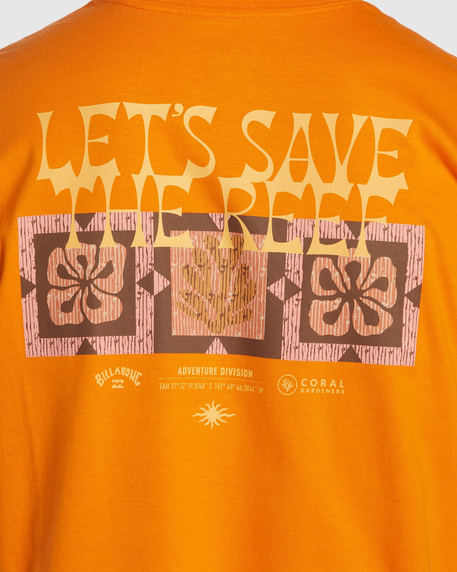 Mens Coral Gardeners Tiki Reef T-Shirt