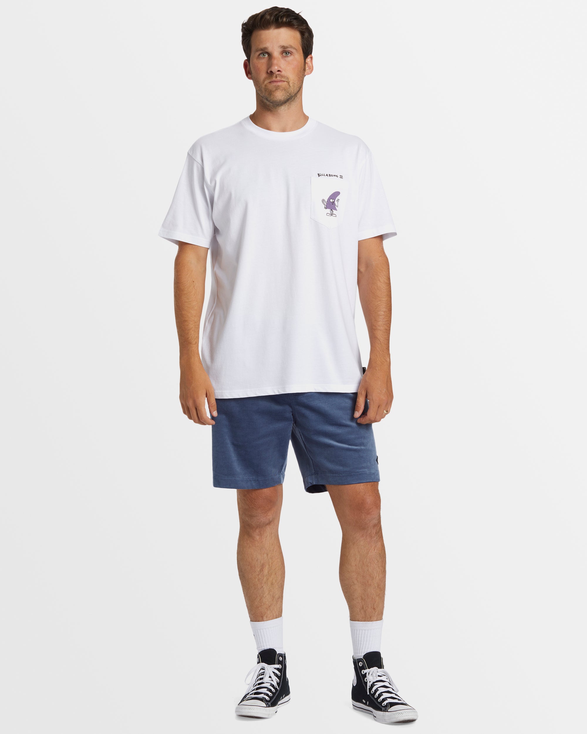 Mens Funghi Pocket T-Shirt