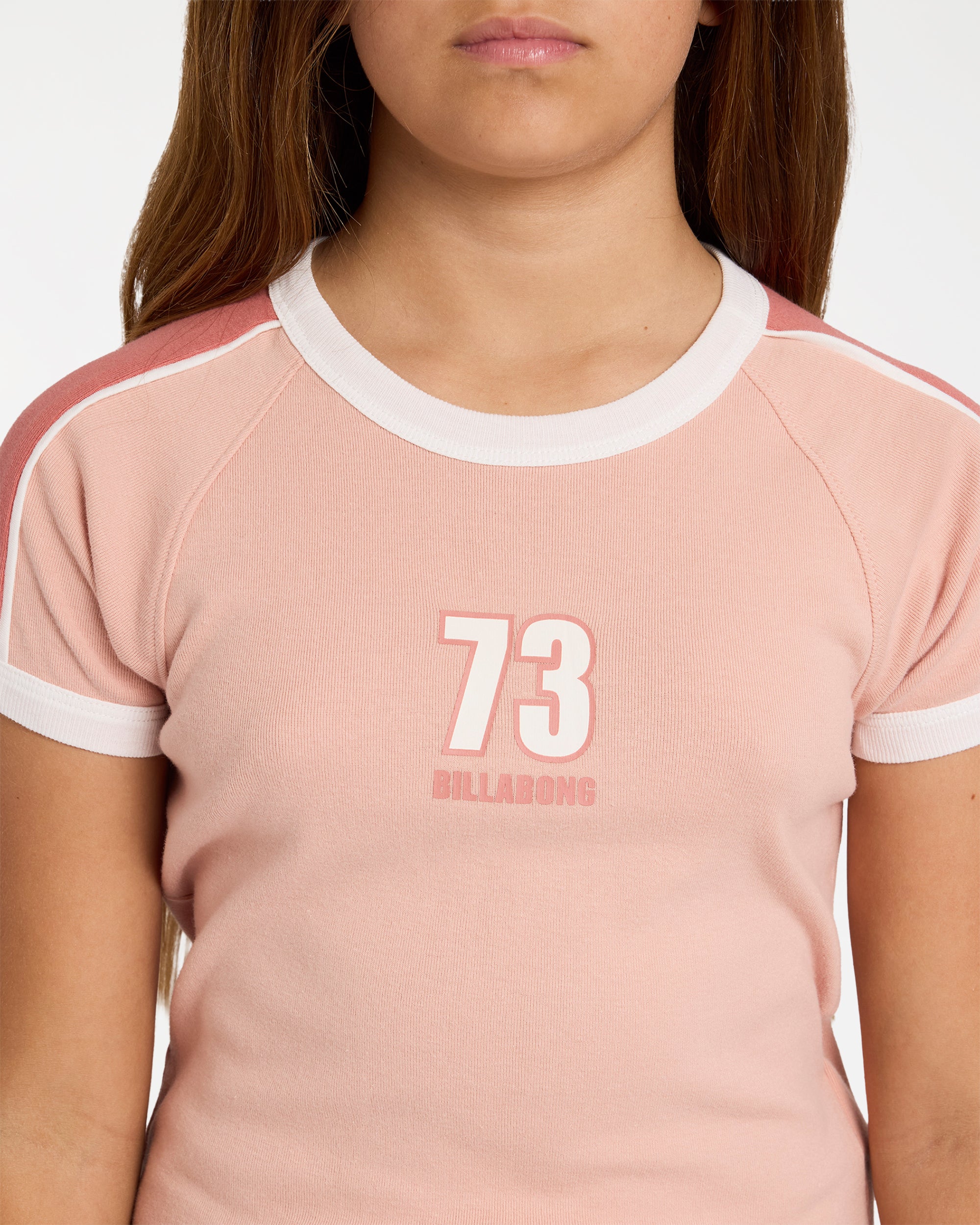 Girls 6-16 Shoreline Club Ringer T-Shirt