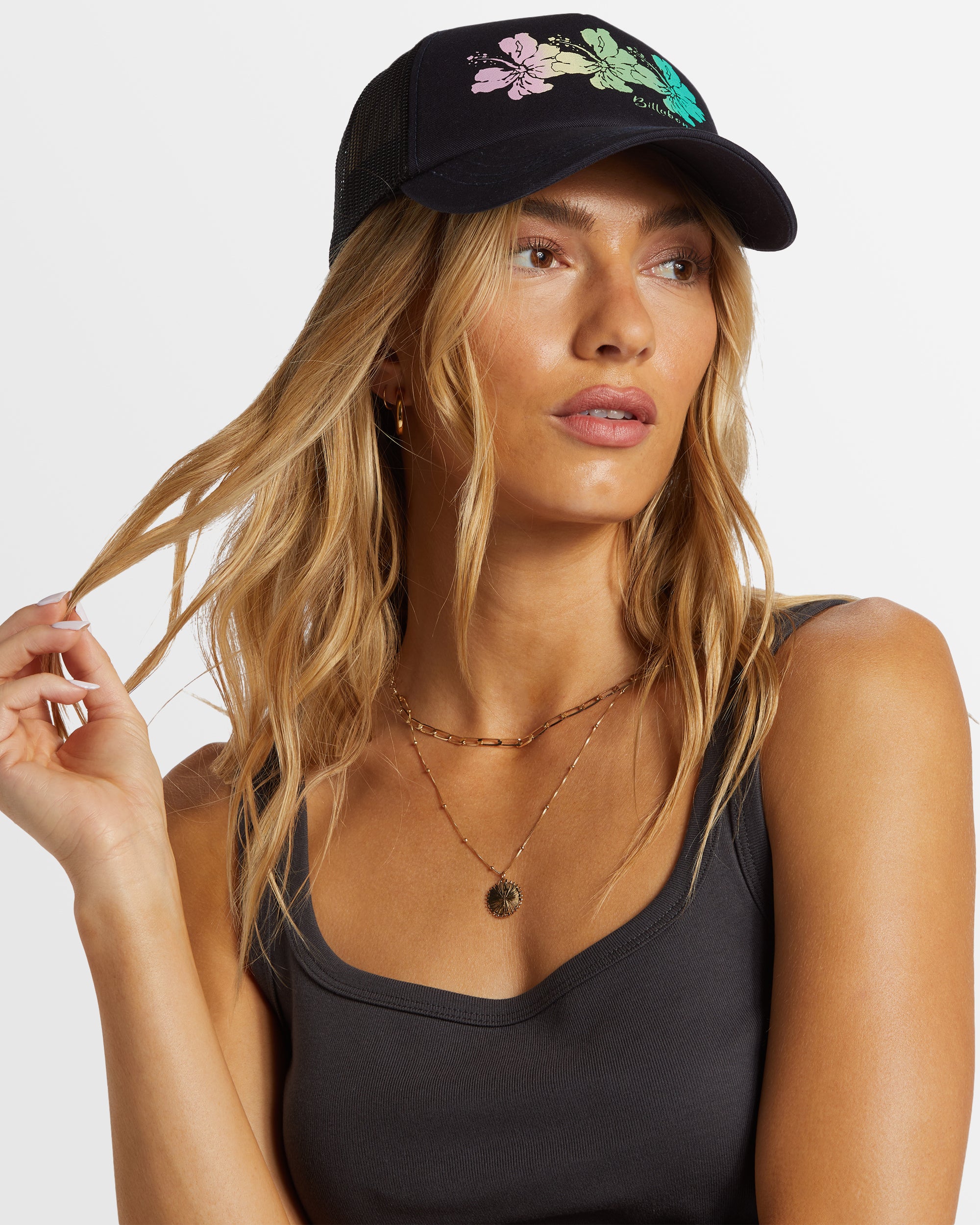 Womens Aloha Forever Trucker Cap