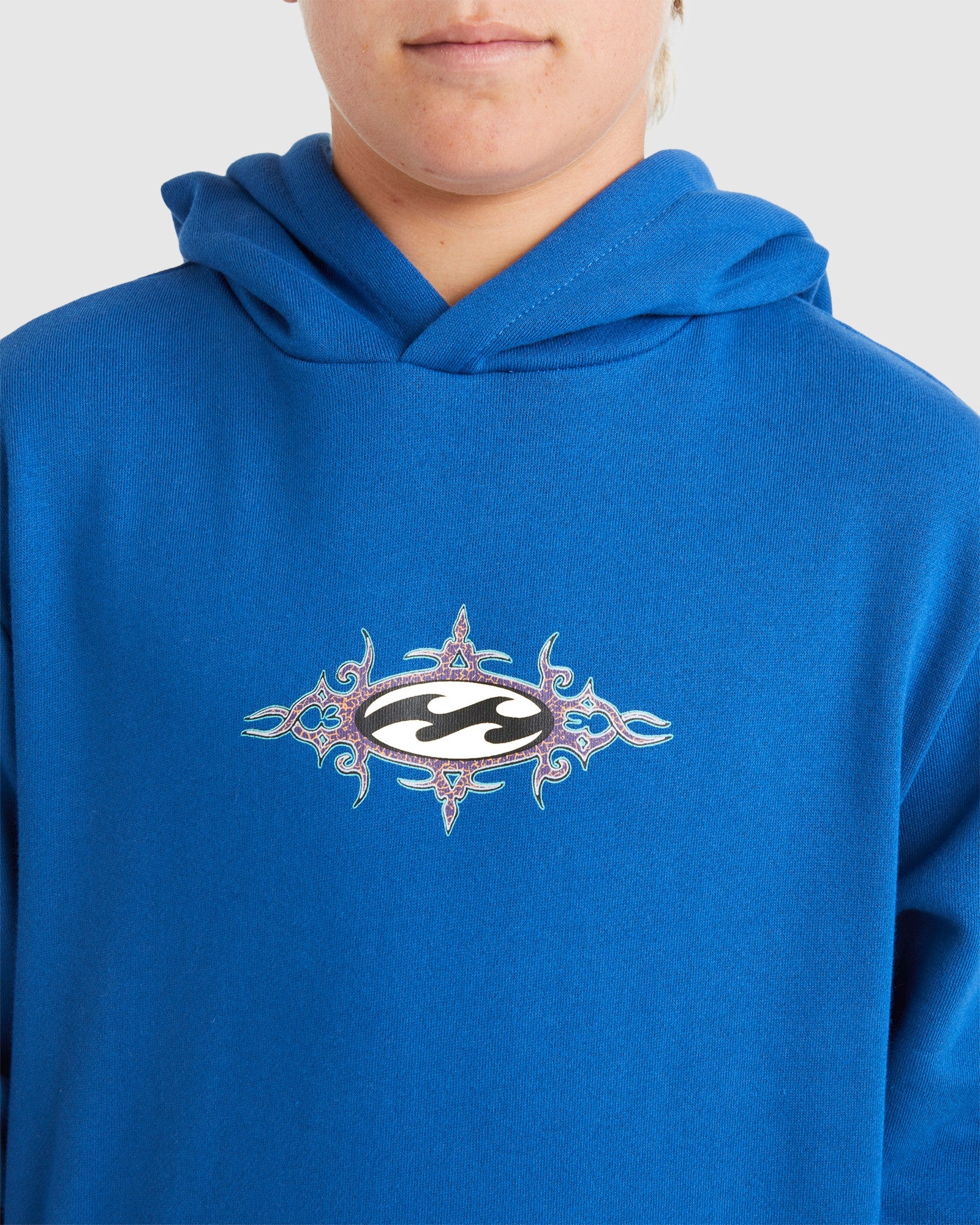 Boys 8-16 Tribal Wave Pullover Hoodie