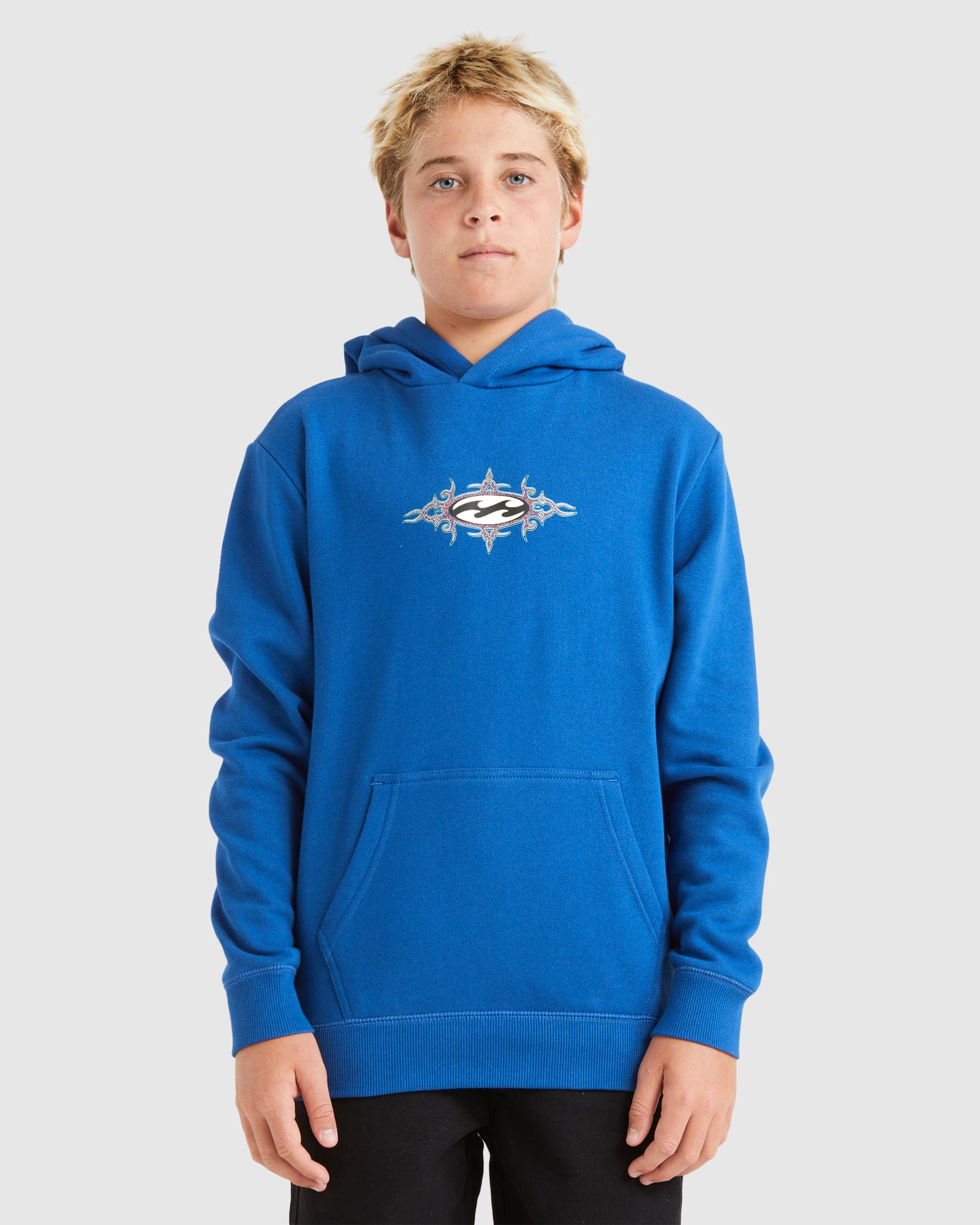 Boys 8-16 Tribal Wave Pullover Hoodie