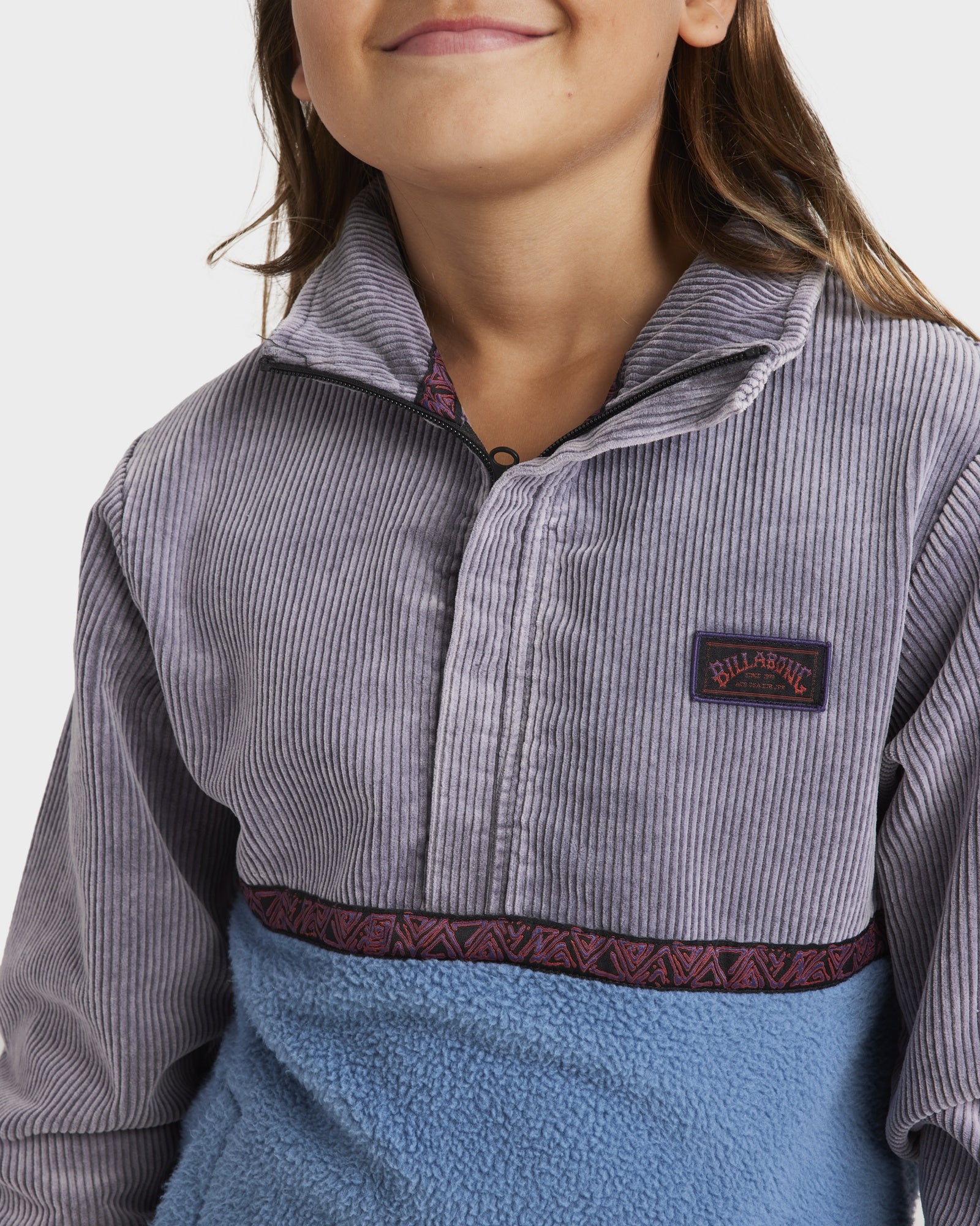 Boys 8-16 Space Lobster Half Zip Fleece Pullover