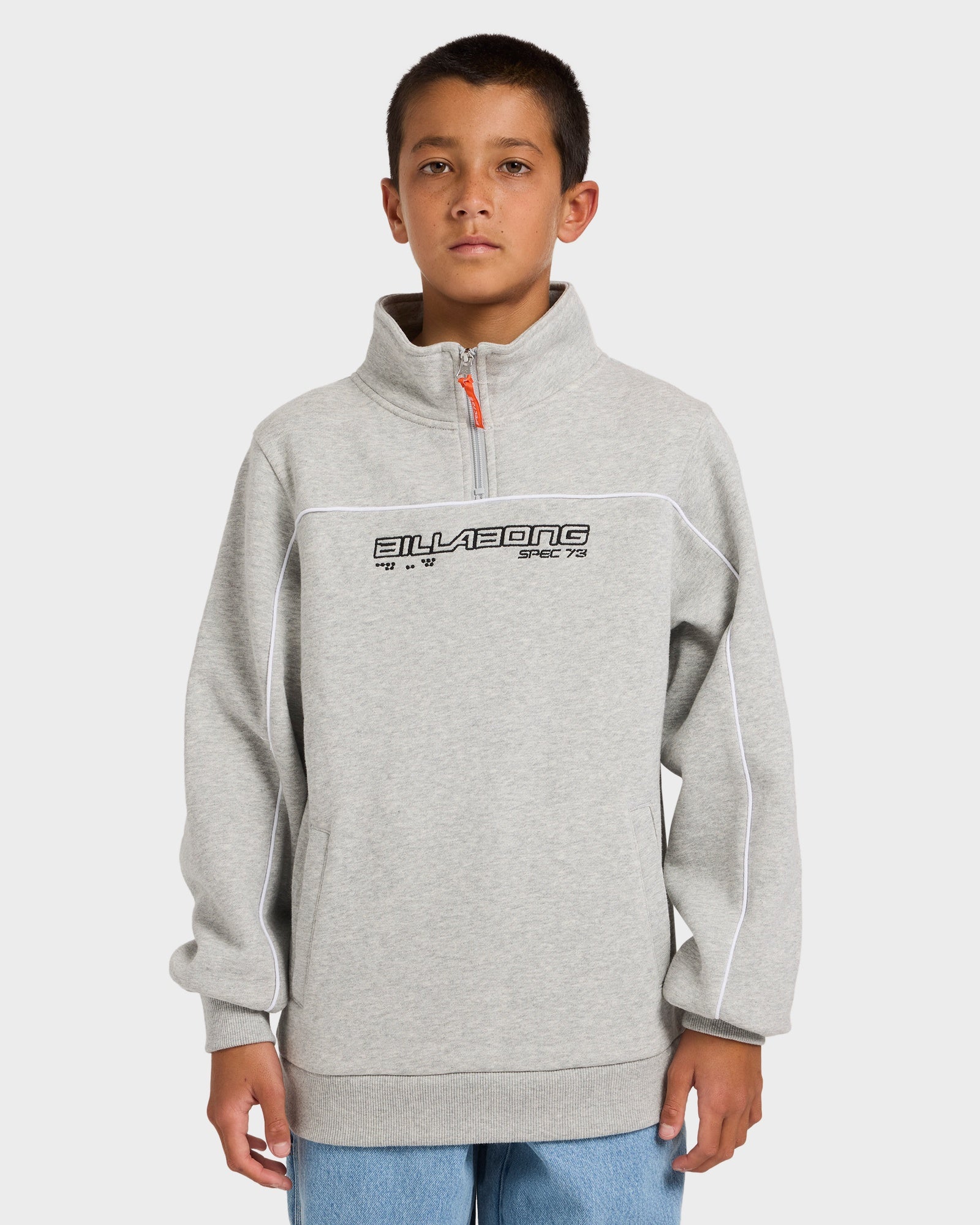 Boys 8-16 Spec Quarter Zip Fleece Pullover