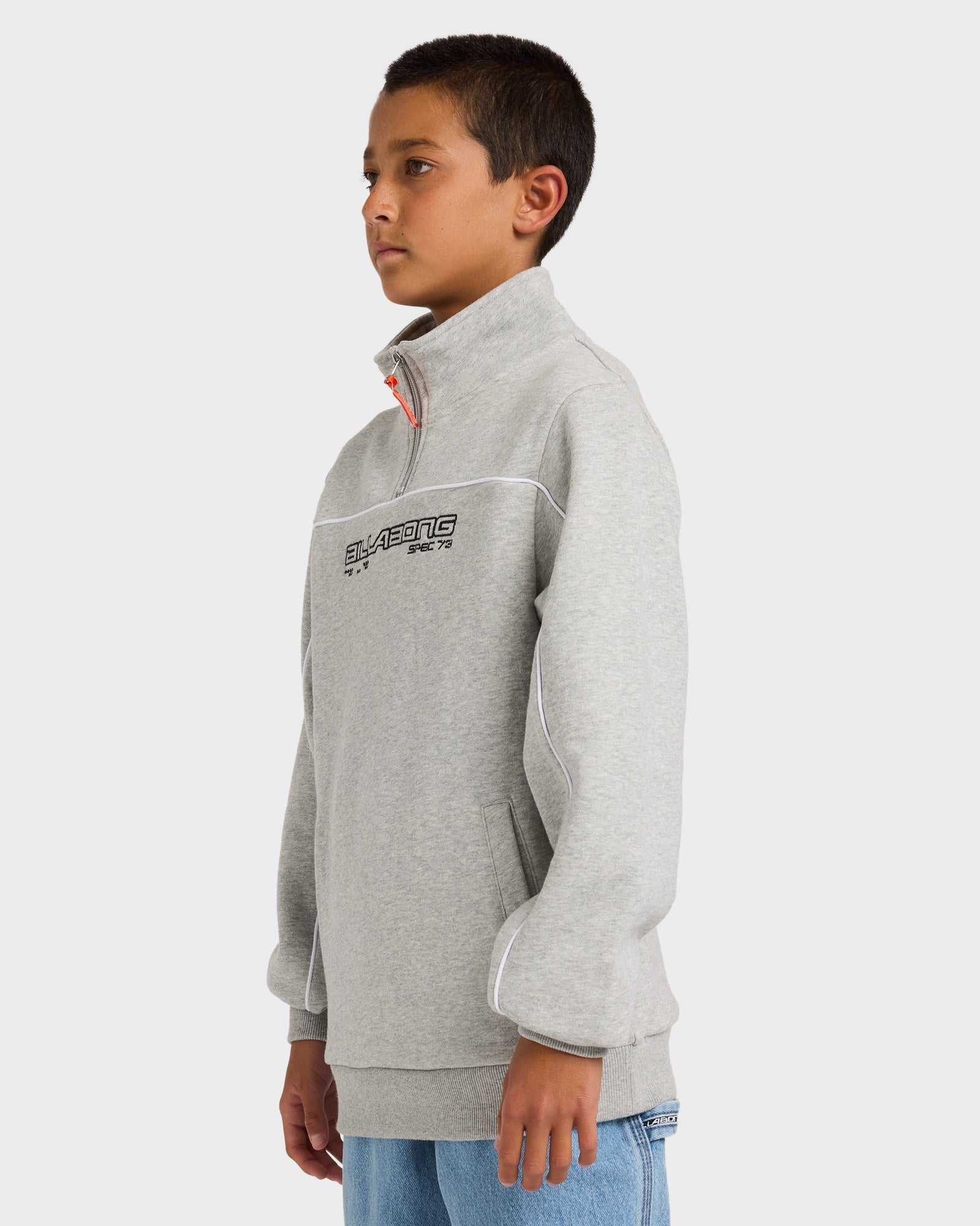 Boys 8-16 Spec Quarter Zip Fleece Pullover