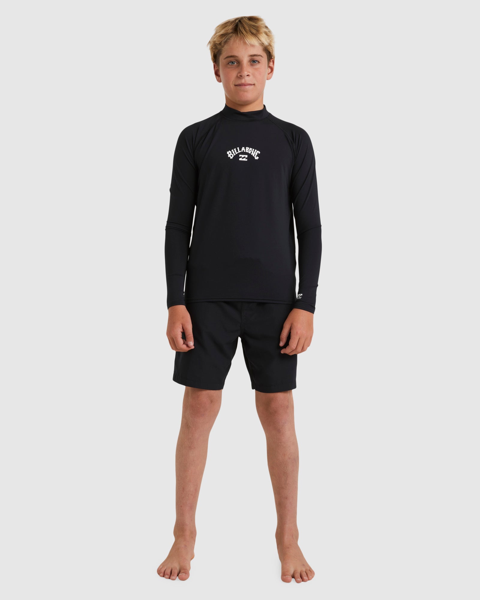 Boys 8-16 All Day Arch Long Sleeve Rash Vest