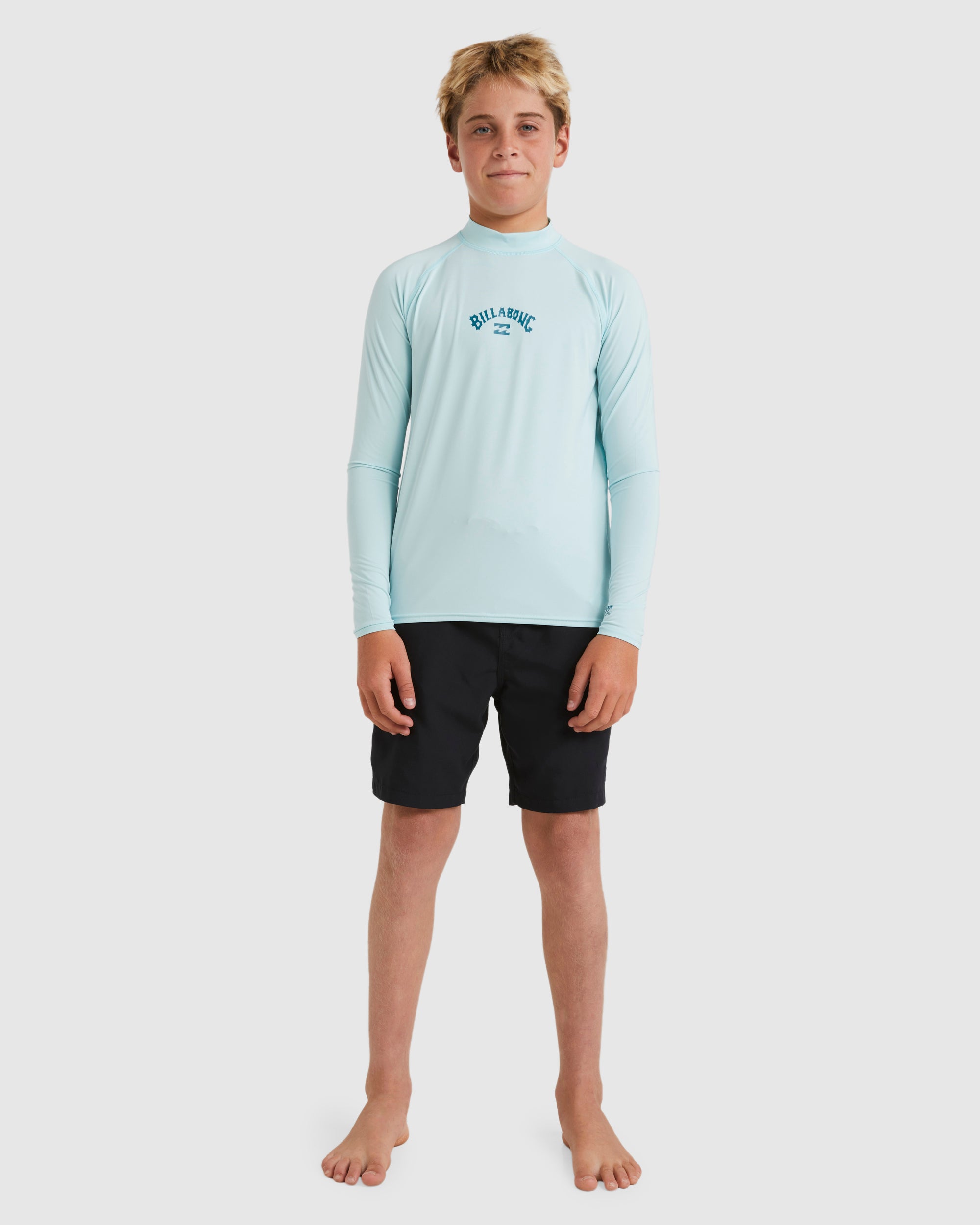 Boys 8-16 All Day Arch Long Sleeve Rash Vest