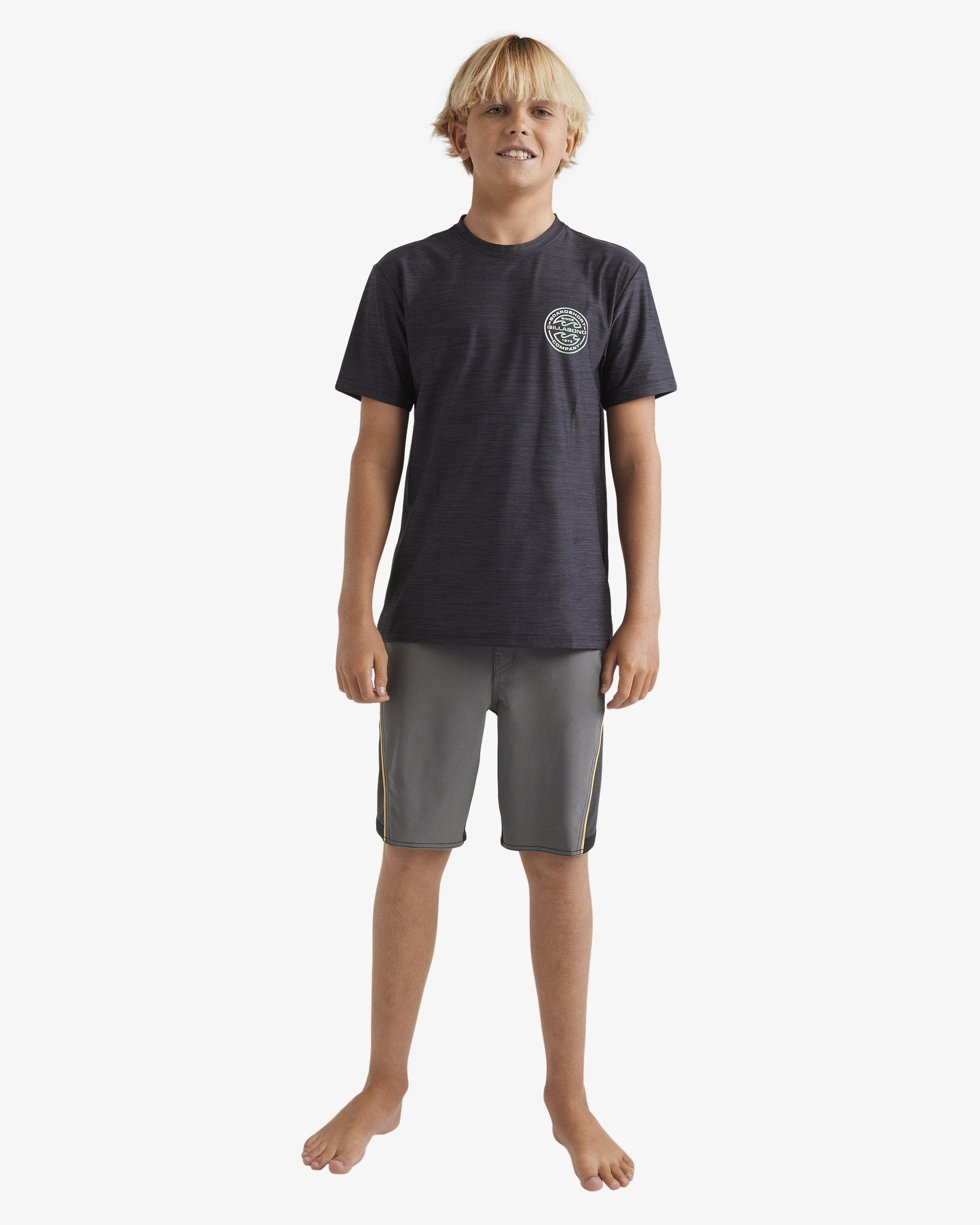 Boys 8-16 Rotor Shorline Rash Vest