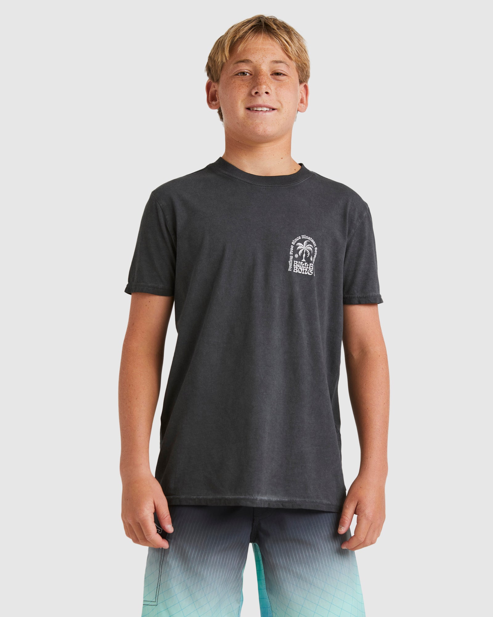 Billabong Boys 8 16 Bio Wave T Shirt (Yellow) main image 0