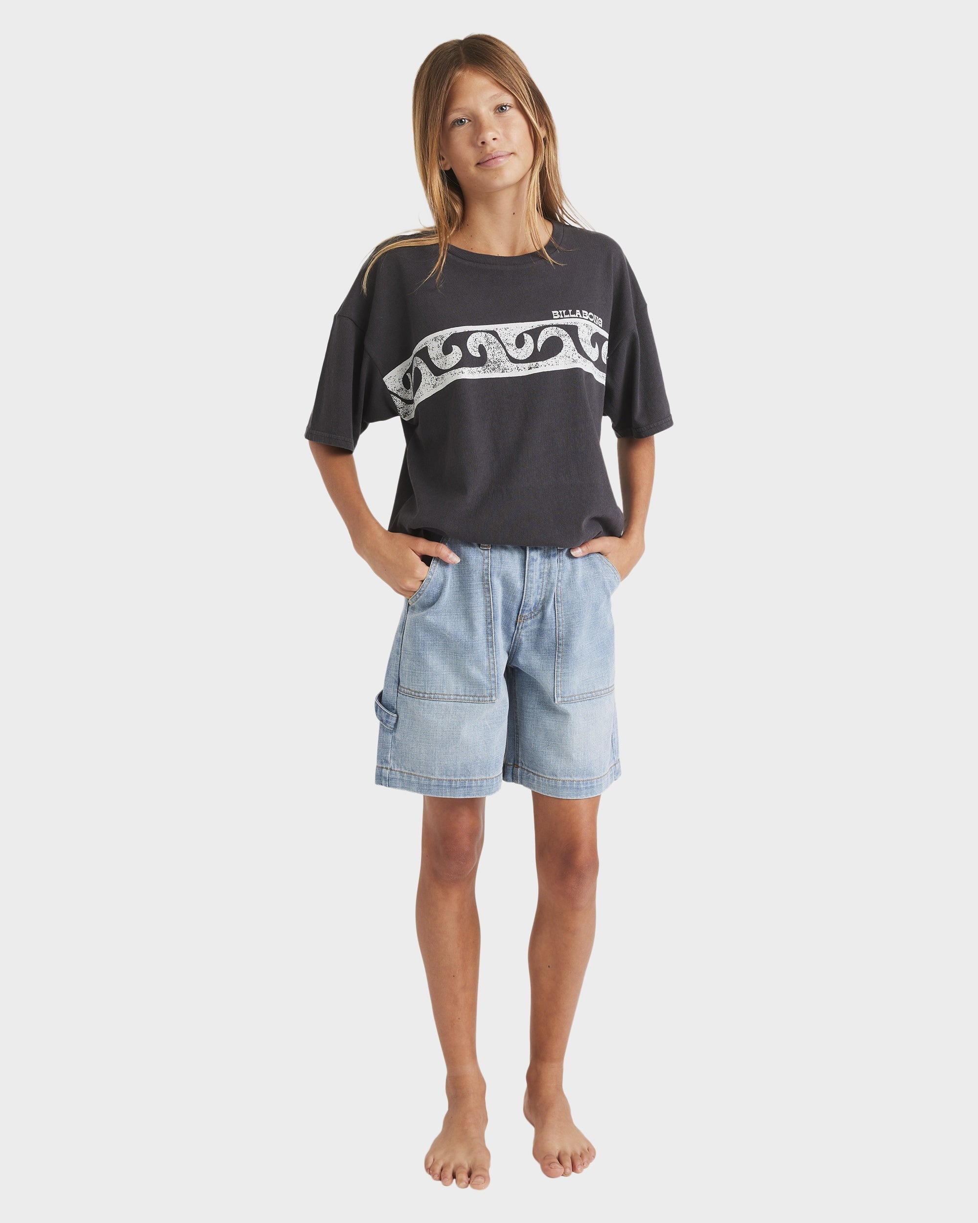 Girls 6-14 Mindy Denim Shorts