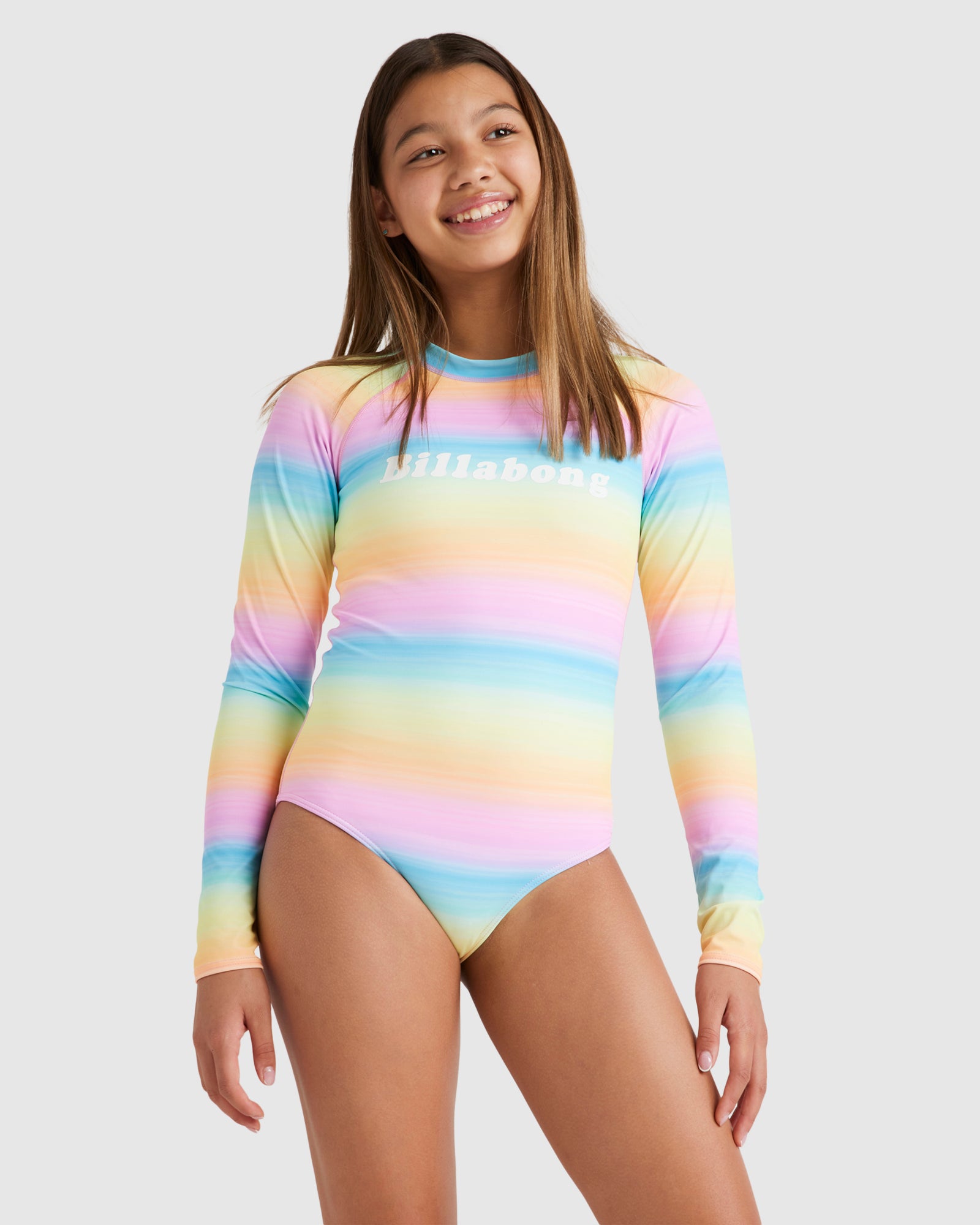 Girls 2-16 Vista Dreamin Long Sleeve Rash Vest